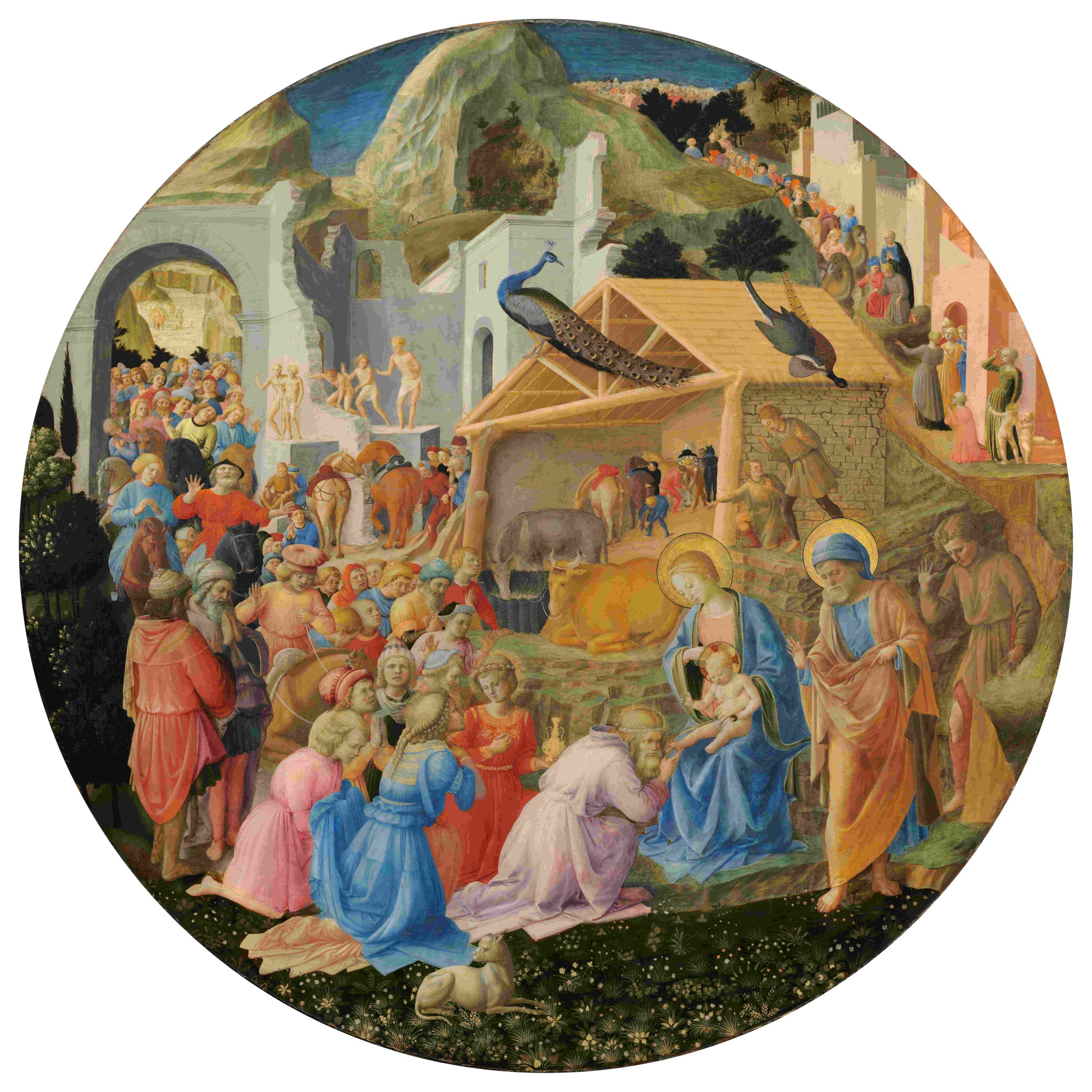 Fra Angelico 作品预览 17 - 圣科斯马斯与圣达弥盎治愈帕拉迪亚