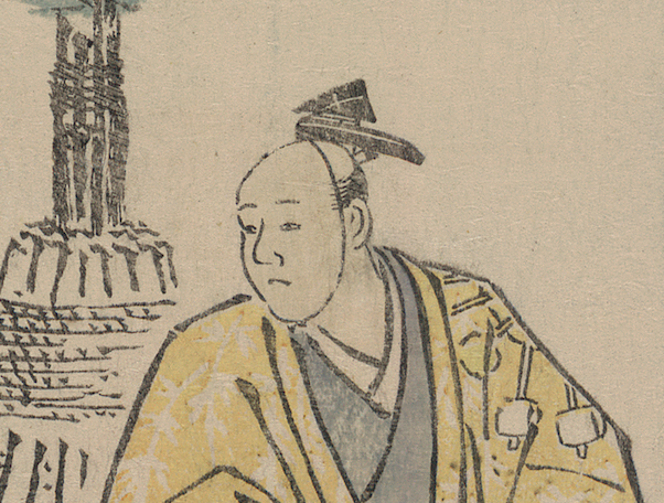 鸟居清长肖像