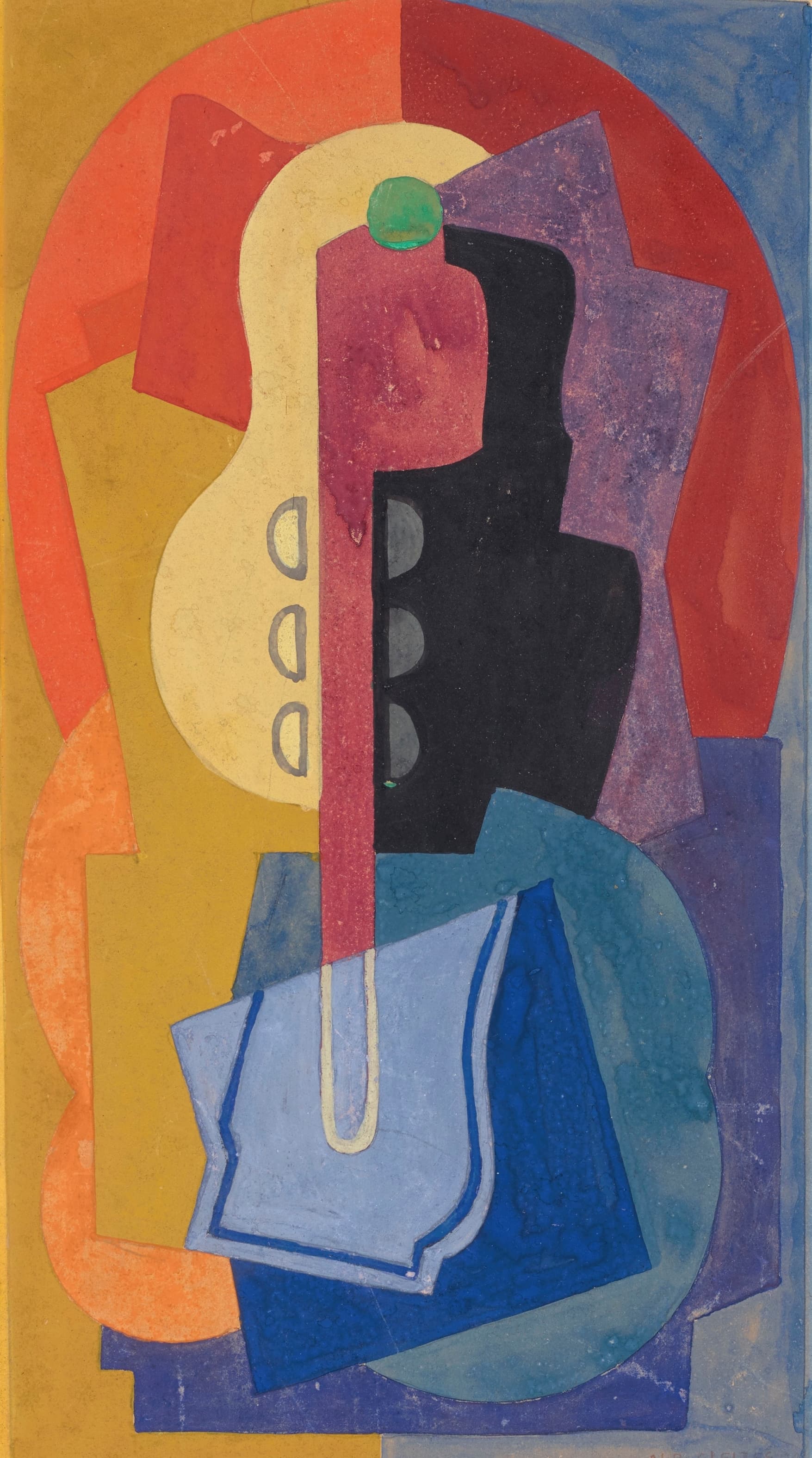 《构成》（Composition）｜阿尔贝·格莱兹 Albert Gleizes｜1922