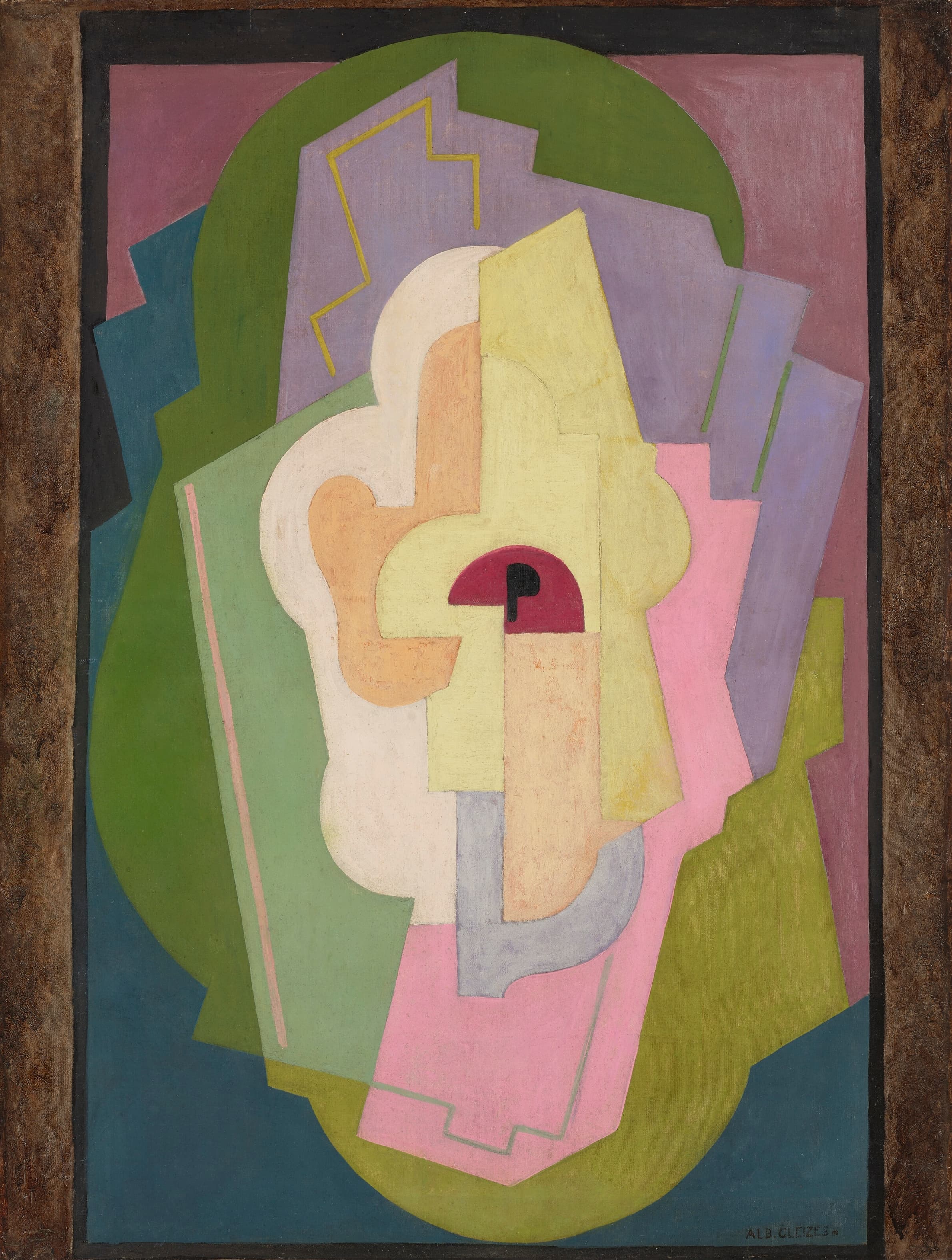 《构成，或纽约》（Composition, or New York）｜阿尔贝·格莱兹 Albert Gleizes｜1922