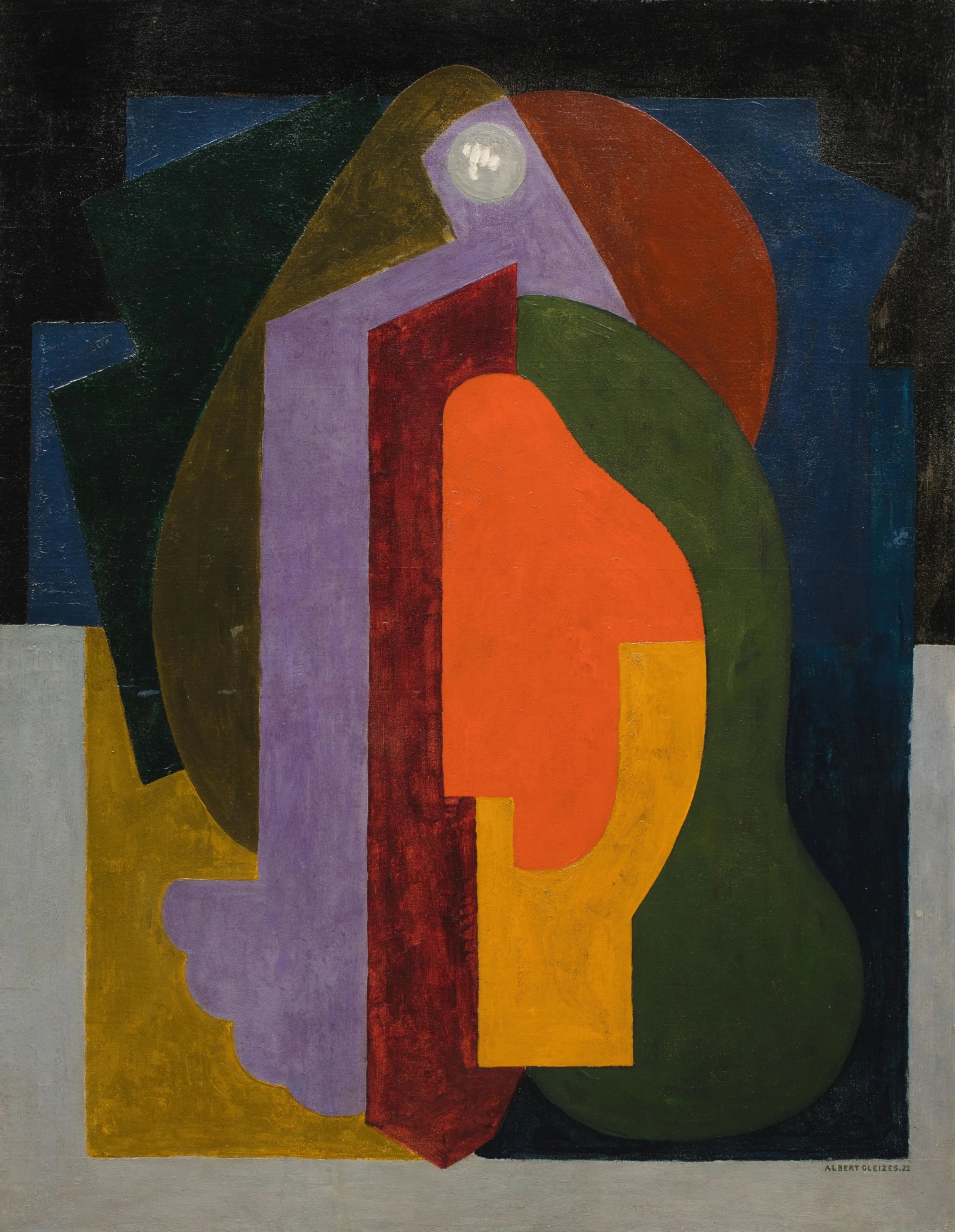 《梦之诗》（Dream Poem）｜阿尔贝·格莱兹 Albert Gleizes｜1922