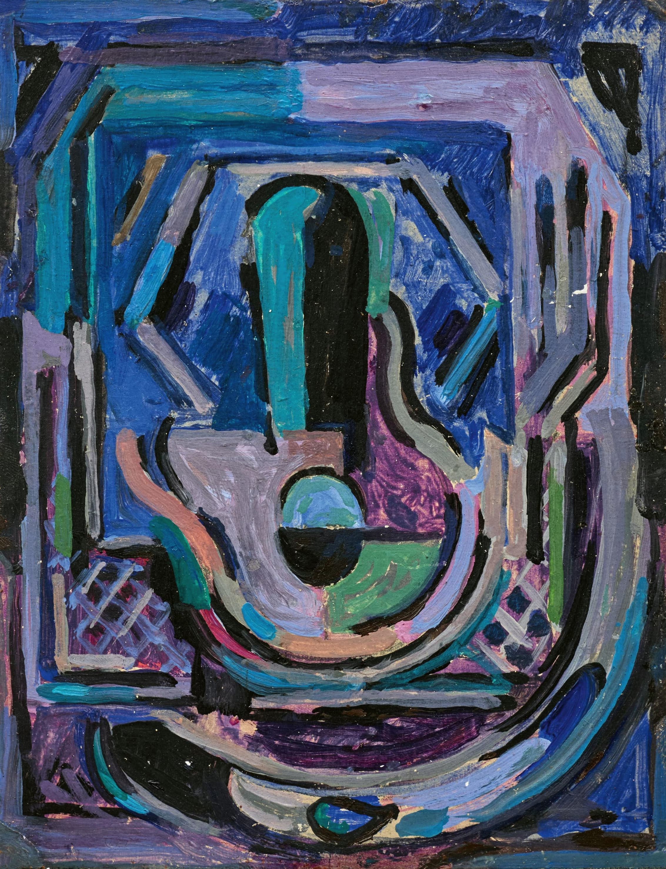 《构成》（Composition）｜阿尔贝·格莱兹 Albert Gleizes｜1944