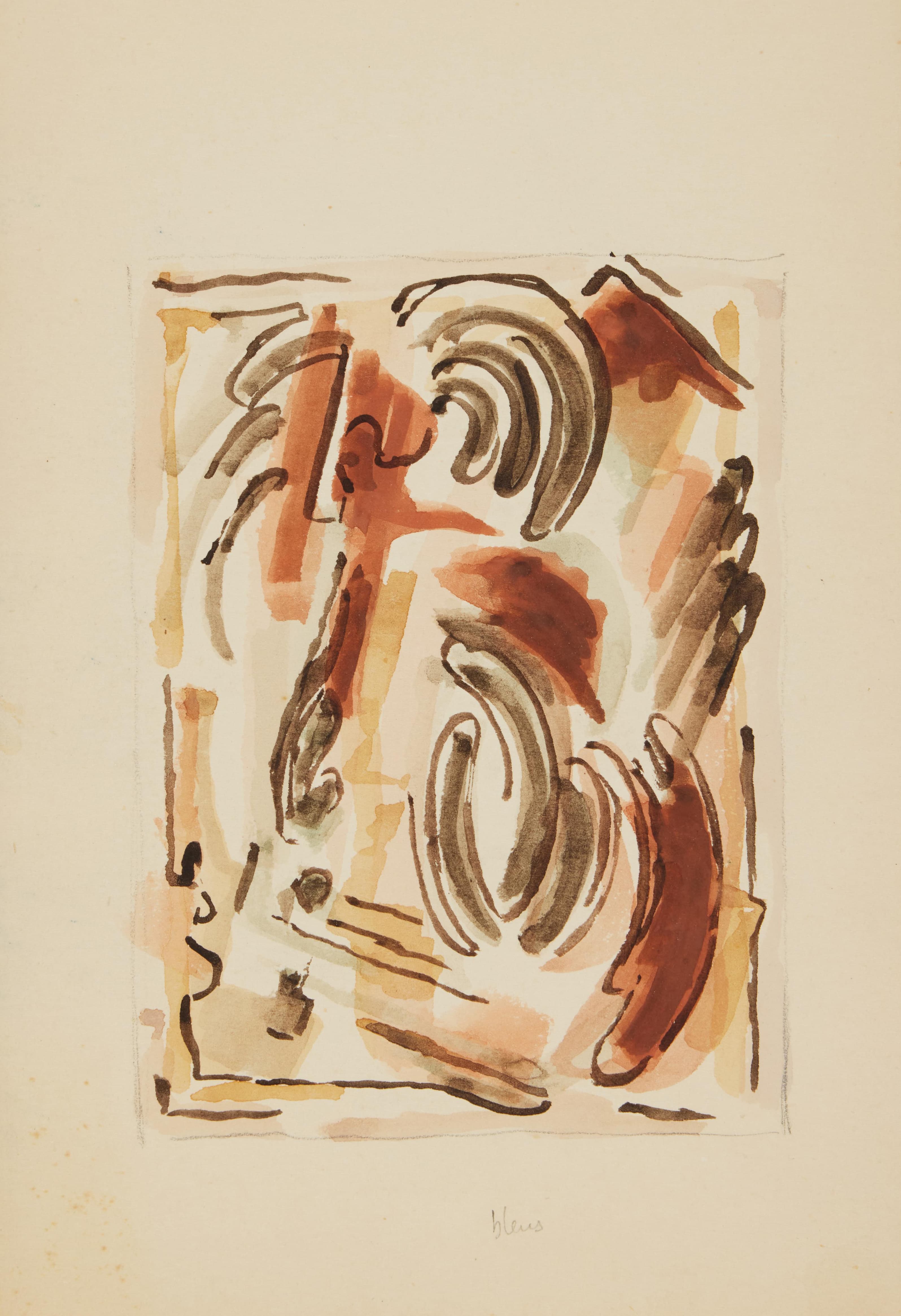 《无题》（Untitled）｜阿尔贝·格莱兹 Albert Gleizes｜不明