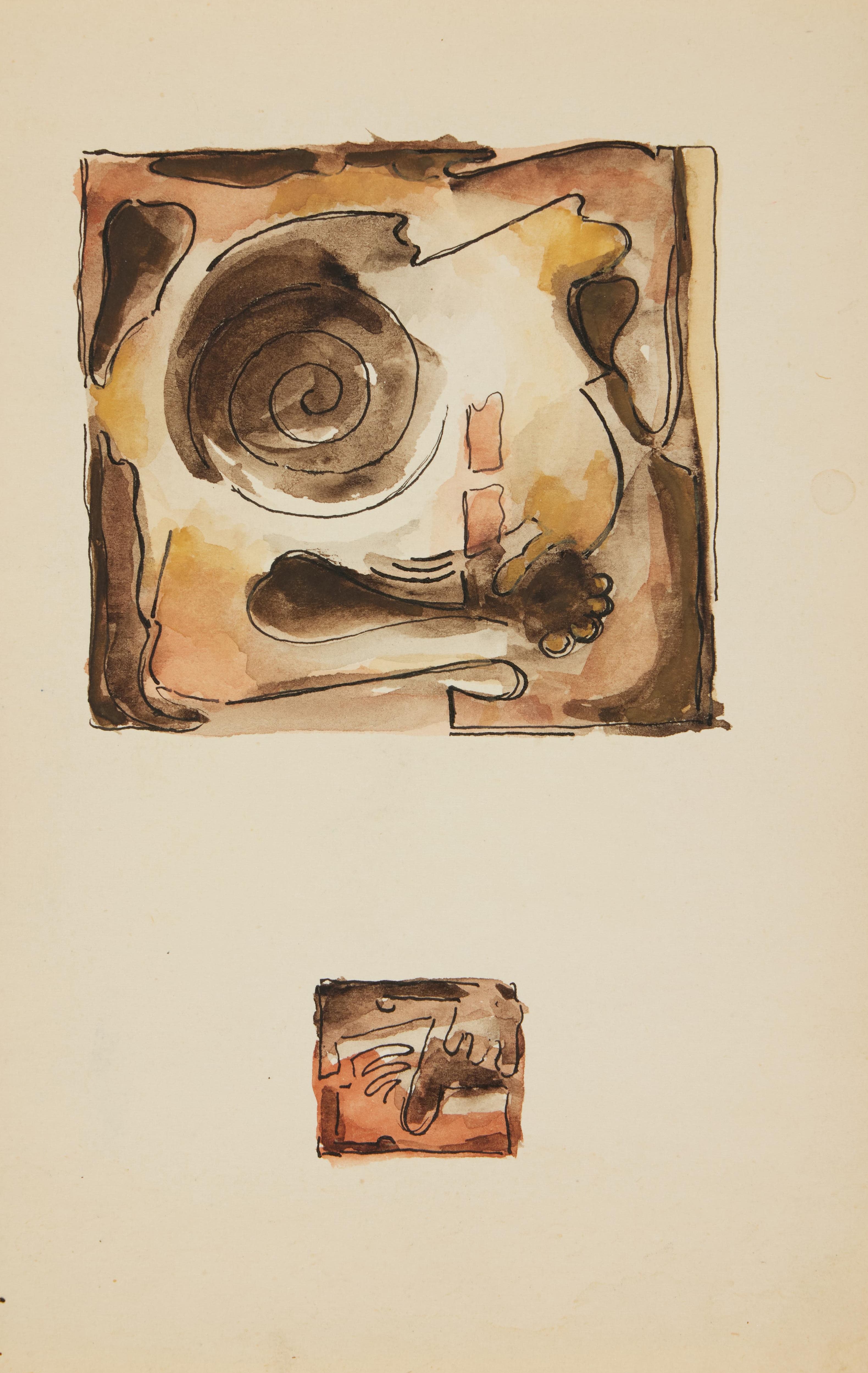 《无题》（Untitled）｜阿尔贝·格莱兹 Albert Gleizes｜不明