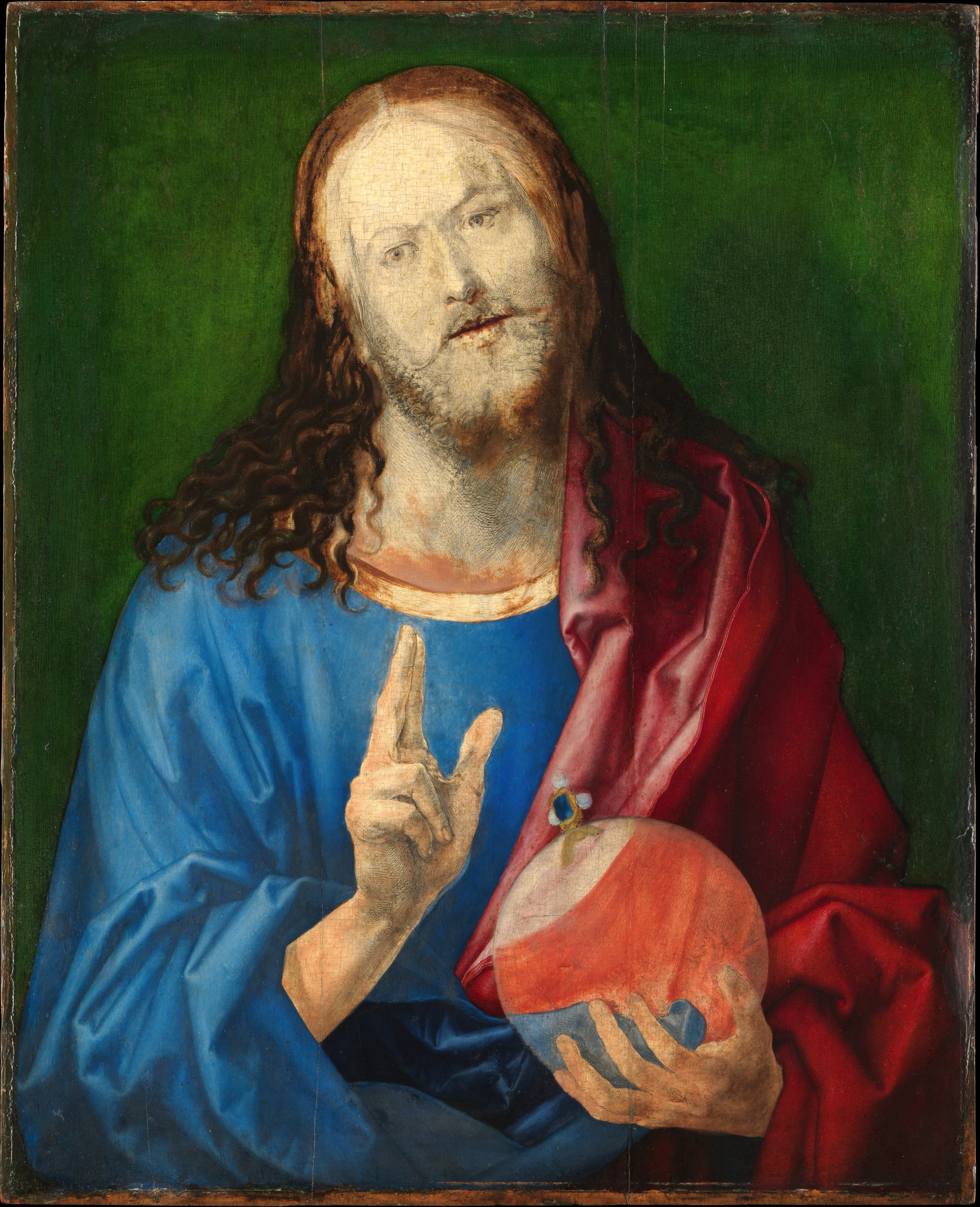 《世界的救主》（Salvator Mundi）｜阿尔布雷希特·丢勒 Albrecht Dürer｜1504