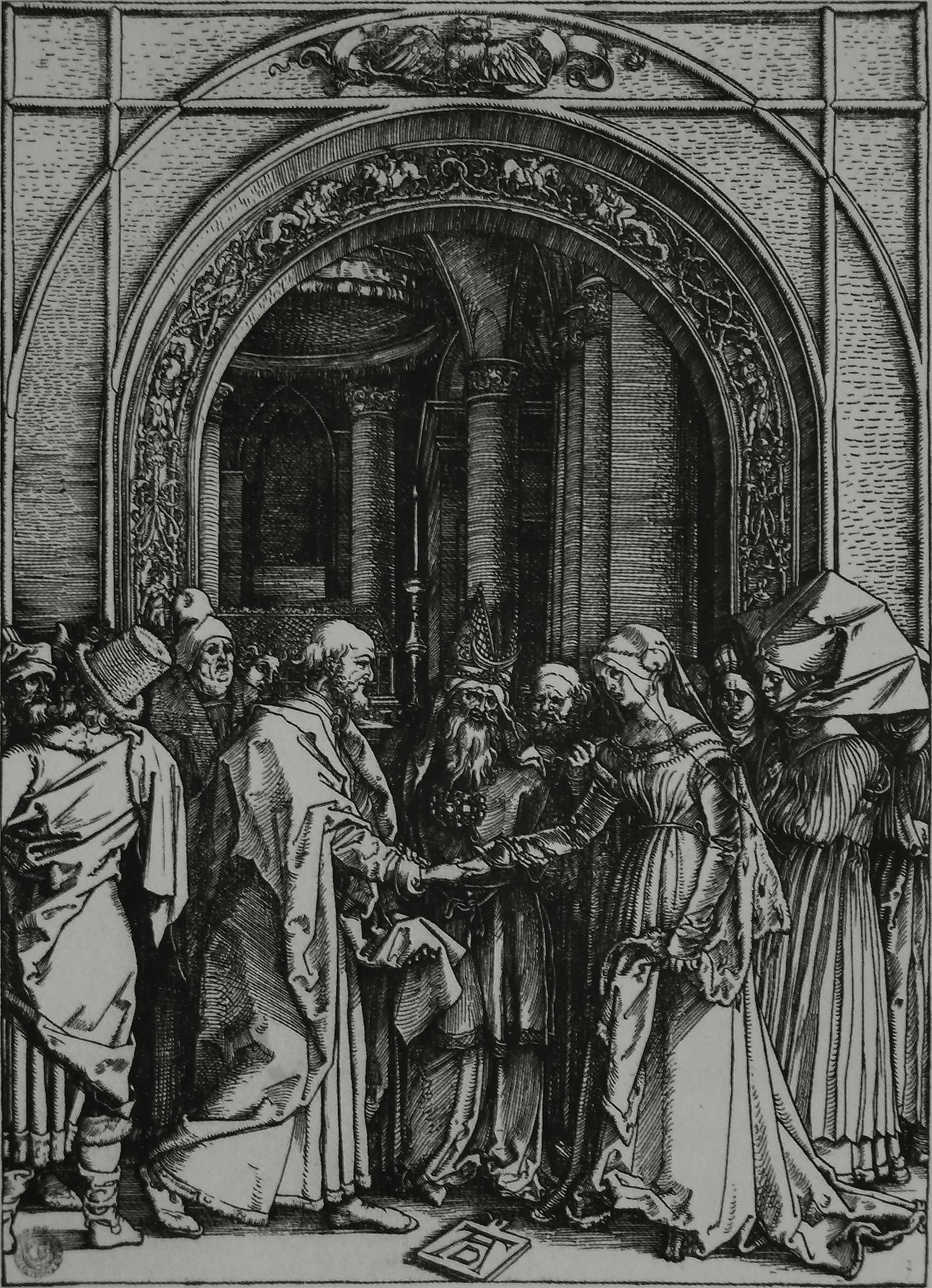 《圣母婚礼》（The Marriage of the Virgin）｜阿尔布雷希特·丢勒 Albrecht Dürer｜1504