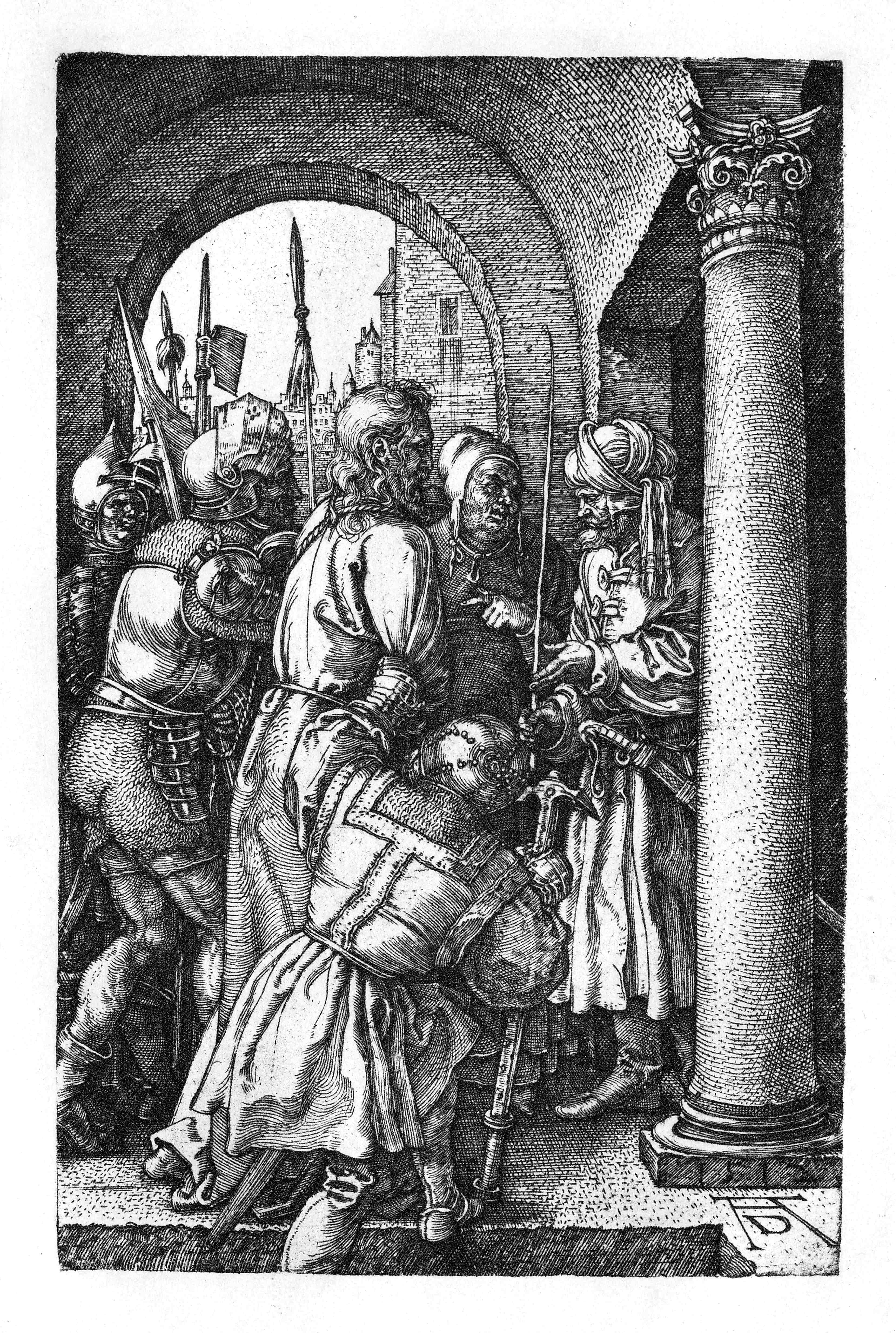 《基督在彼拉多面前》（Christ Before Pilate）｜阿尔布雷希特·丢勒 Albrecht Dürer｜1512