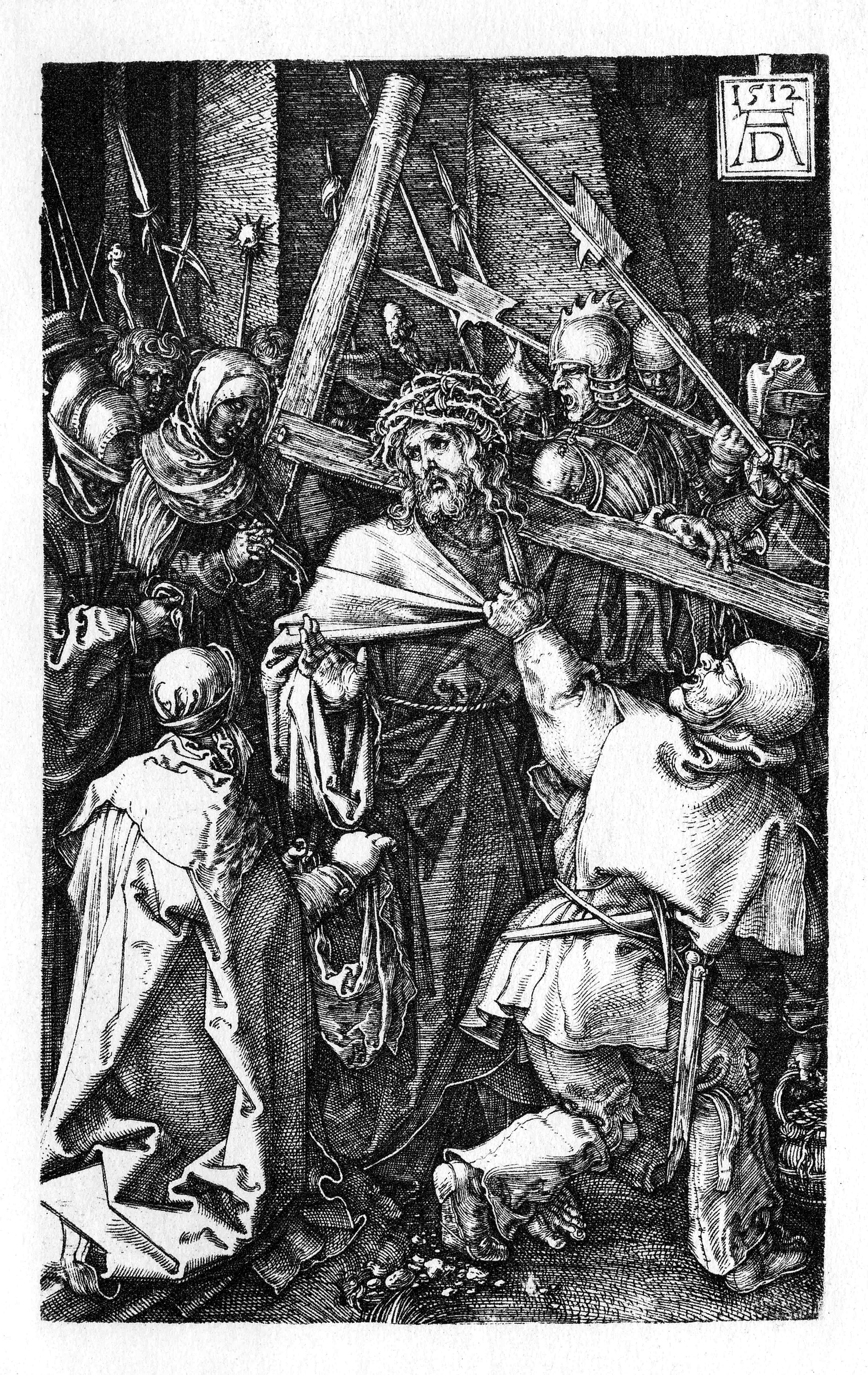 《背负十字架》（Bearing Of The Cross）｜阿尔布雷希特·丢勒 Albrecht Dürer｜1512