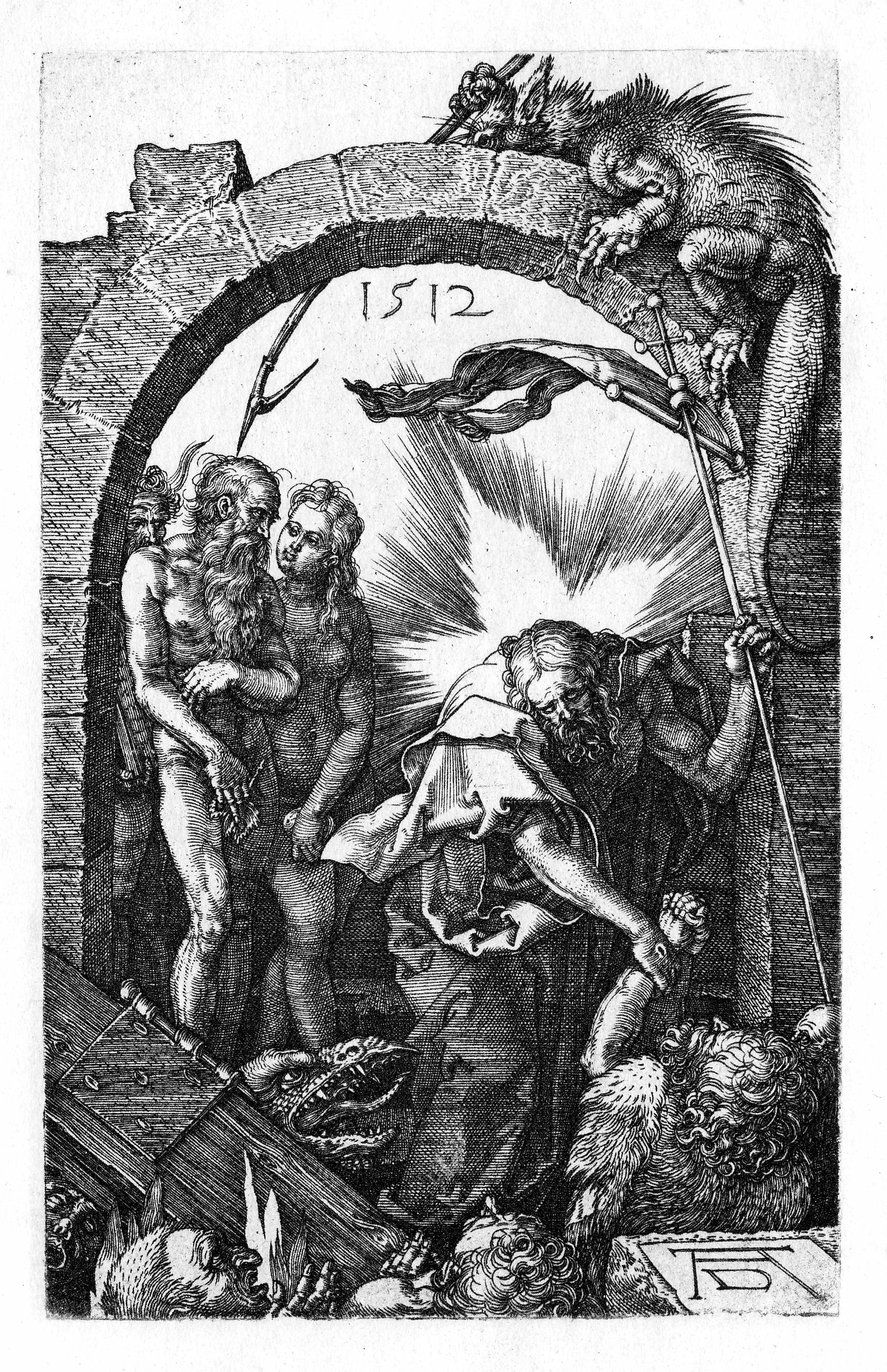 《基督下地狱》（Harrowing Of Hell）｜阿尔布雷希特·丢勒 Albrecht Dürer｜1512