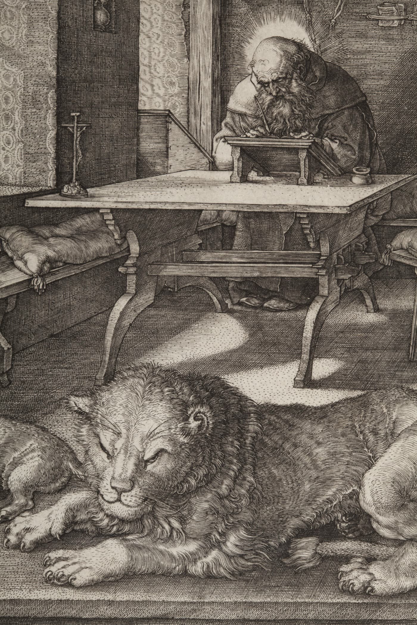 《书斋中的圣哲罗姆》（St. Jerome in His Study）｜阿尔布雷希特·丢勒 Albrecht Dürer｜1514
