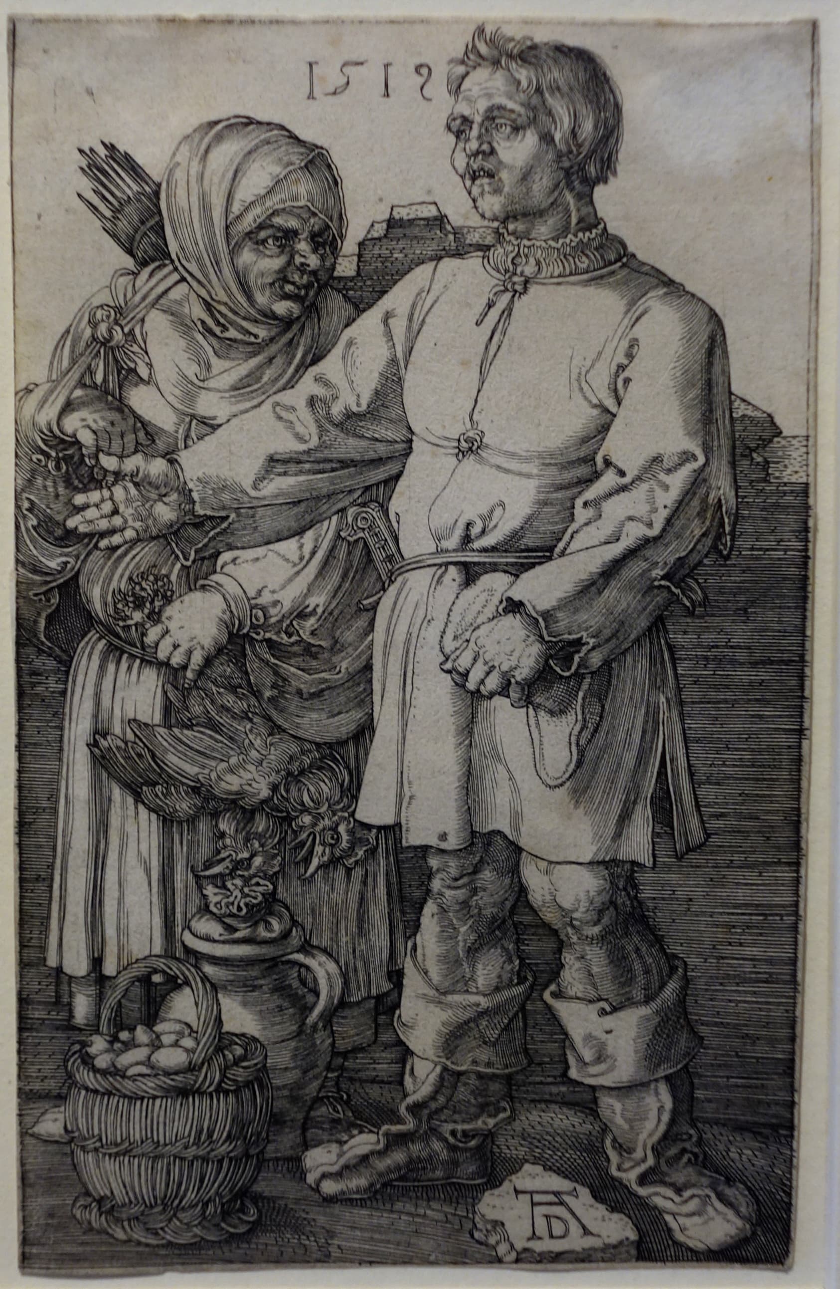 《市场上的农民》（Peasants at the Market）｜阿尔布雷希特·丢勒 Albrecht Dürer｜1512