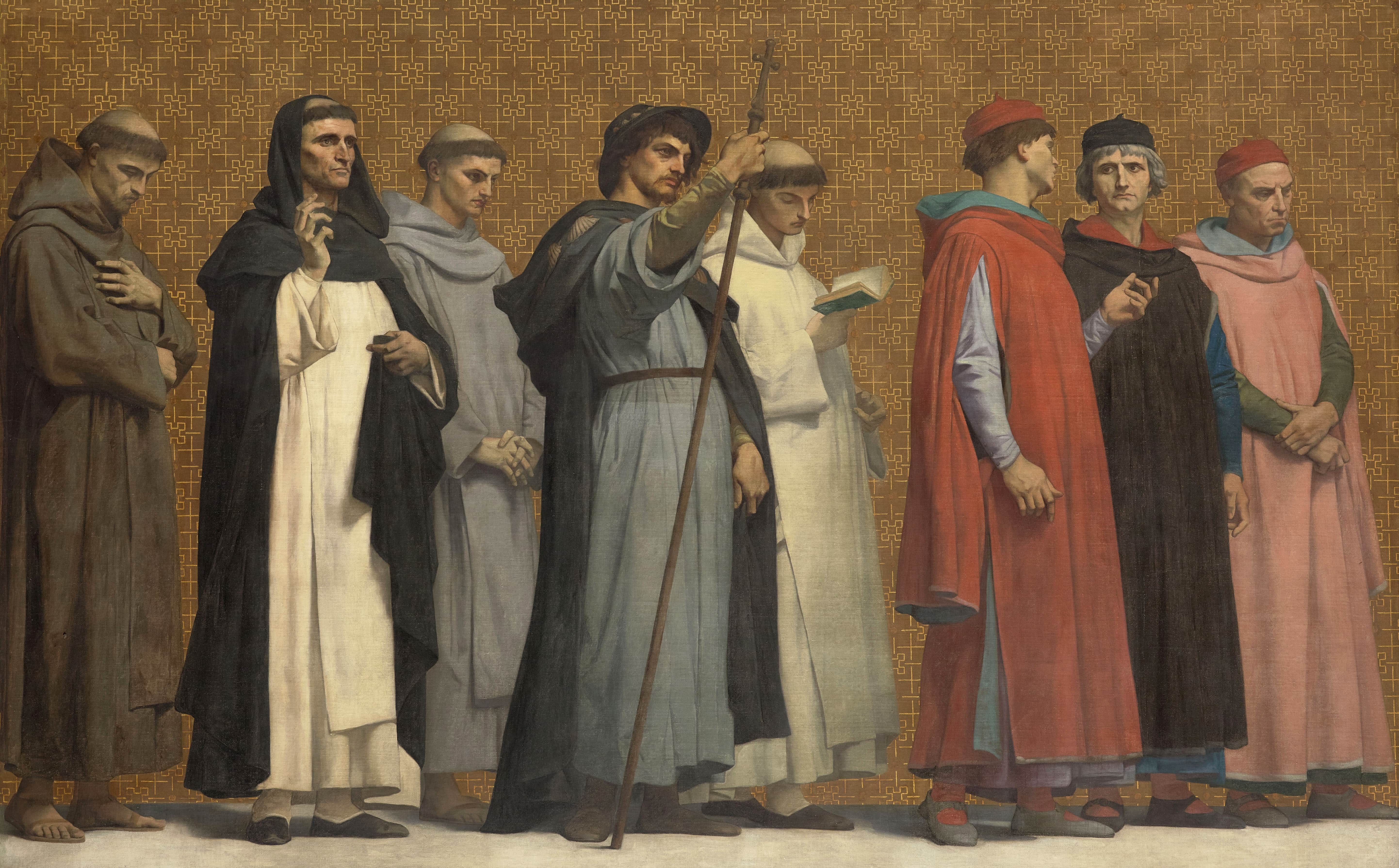 《圣路易斯的一生》（The Life of Saint Louis）｜亚历山大·卡巴内尔 Alexandre Cabanel｜不明