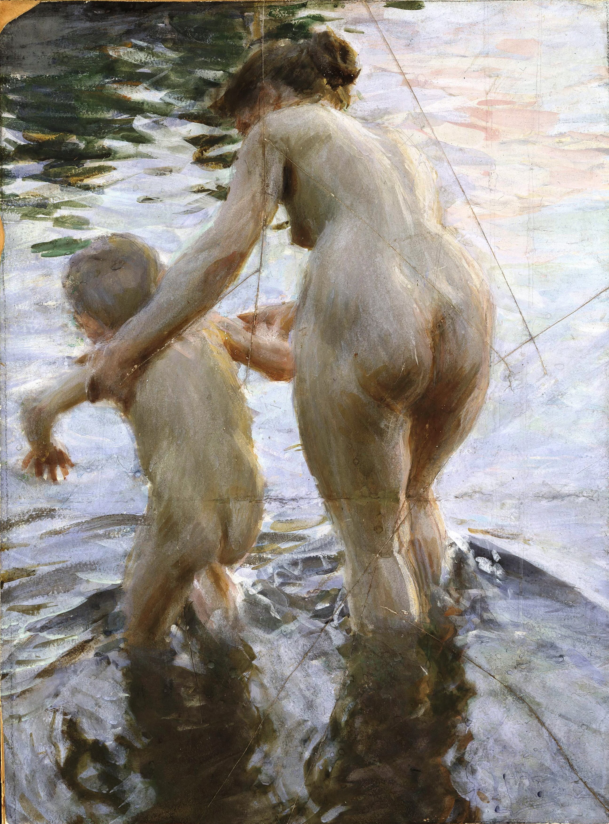 《安德斯·佐恩 (Anders Zorn) 首映》（Une premiere by Anders Zorn）｜安德斯·佐恩 Anders Zorn｜1888