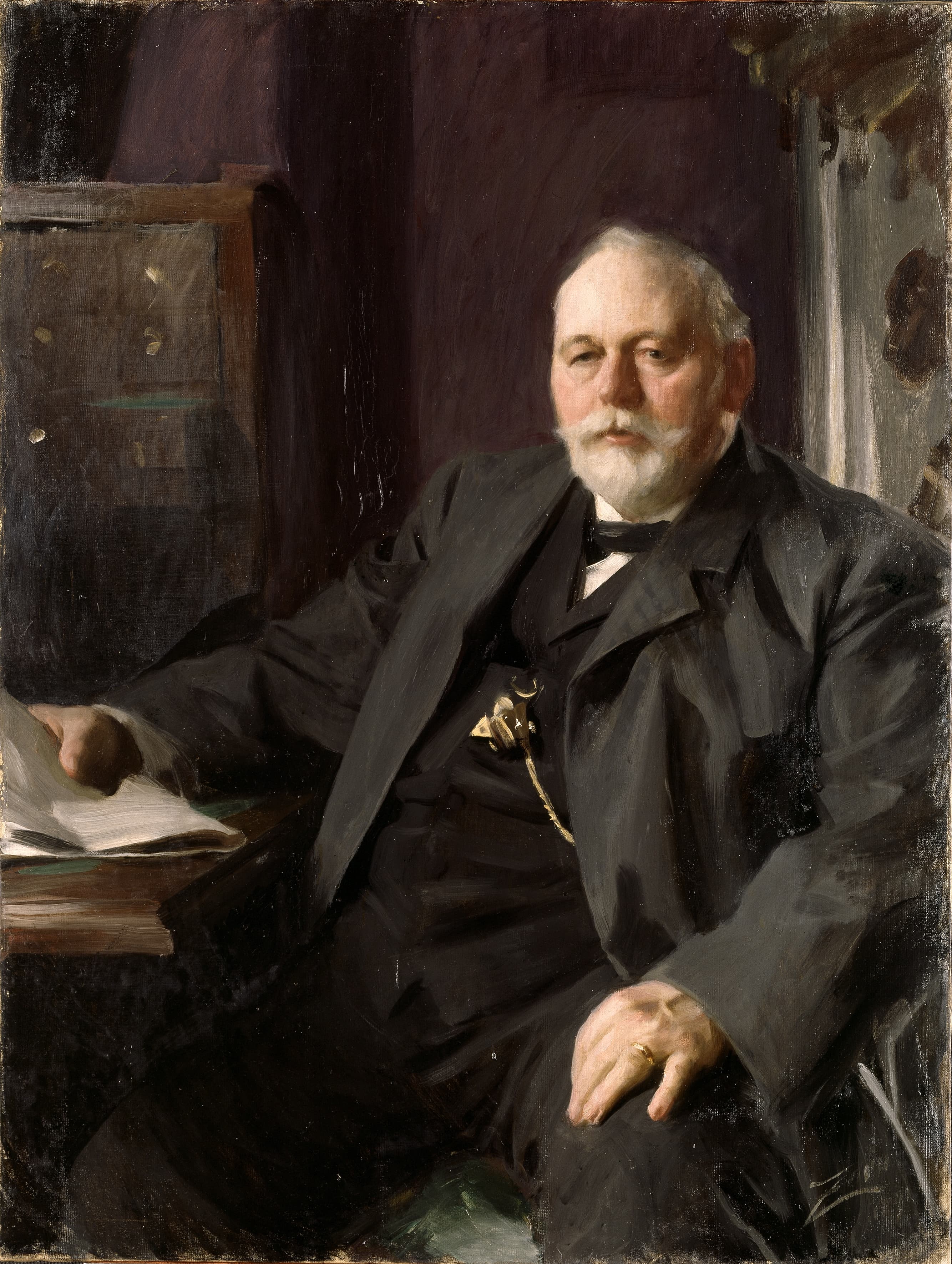 《弗兰斯·R·海斯导演》（director frans r heiss）｜安德斯·佐恩 Anders Zorn｜1891