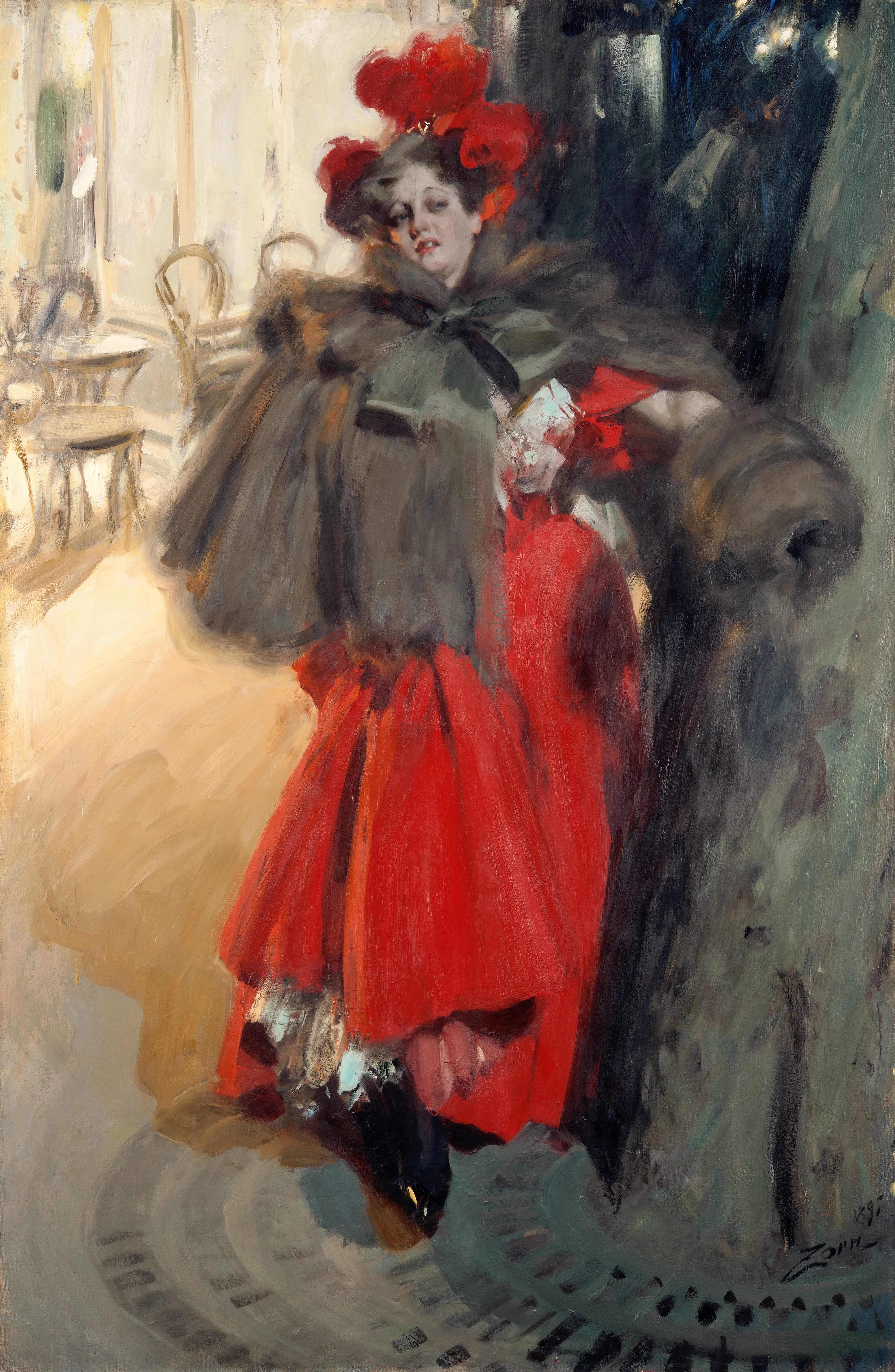 《夜间效果》（night effect）｜安德斯·佐恩 Anders Zorn｜1895