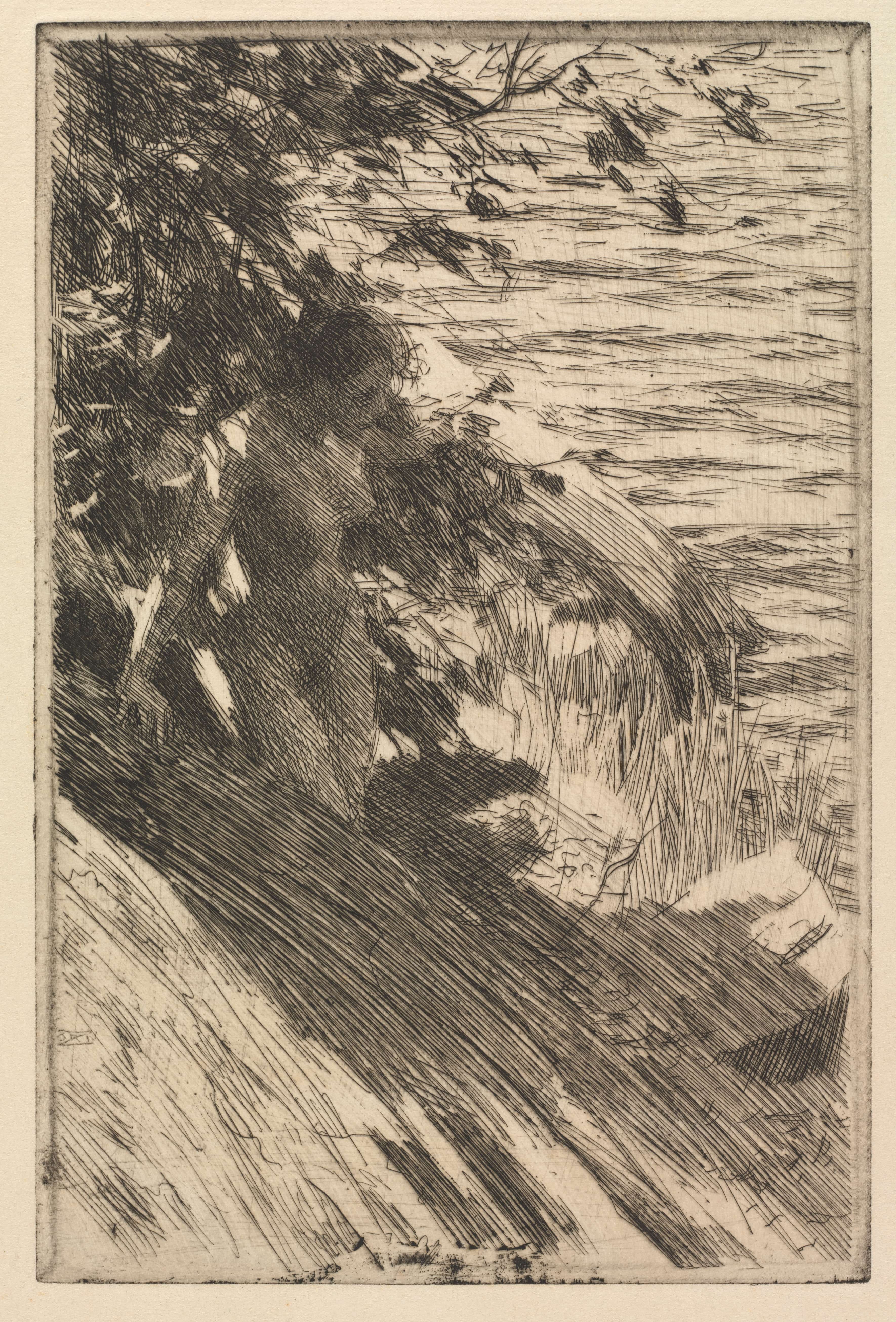 《伟大的沐浴者》（the great bather）｜安德斯·佐恩 Anders Zorn｜1895