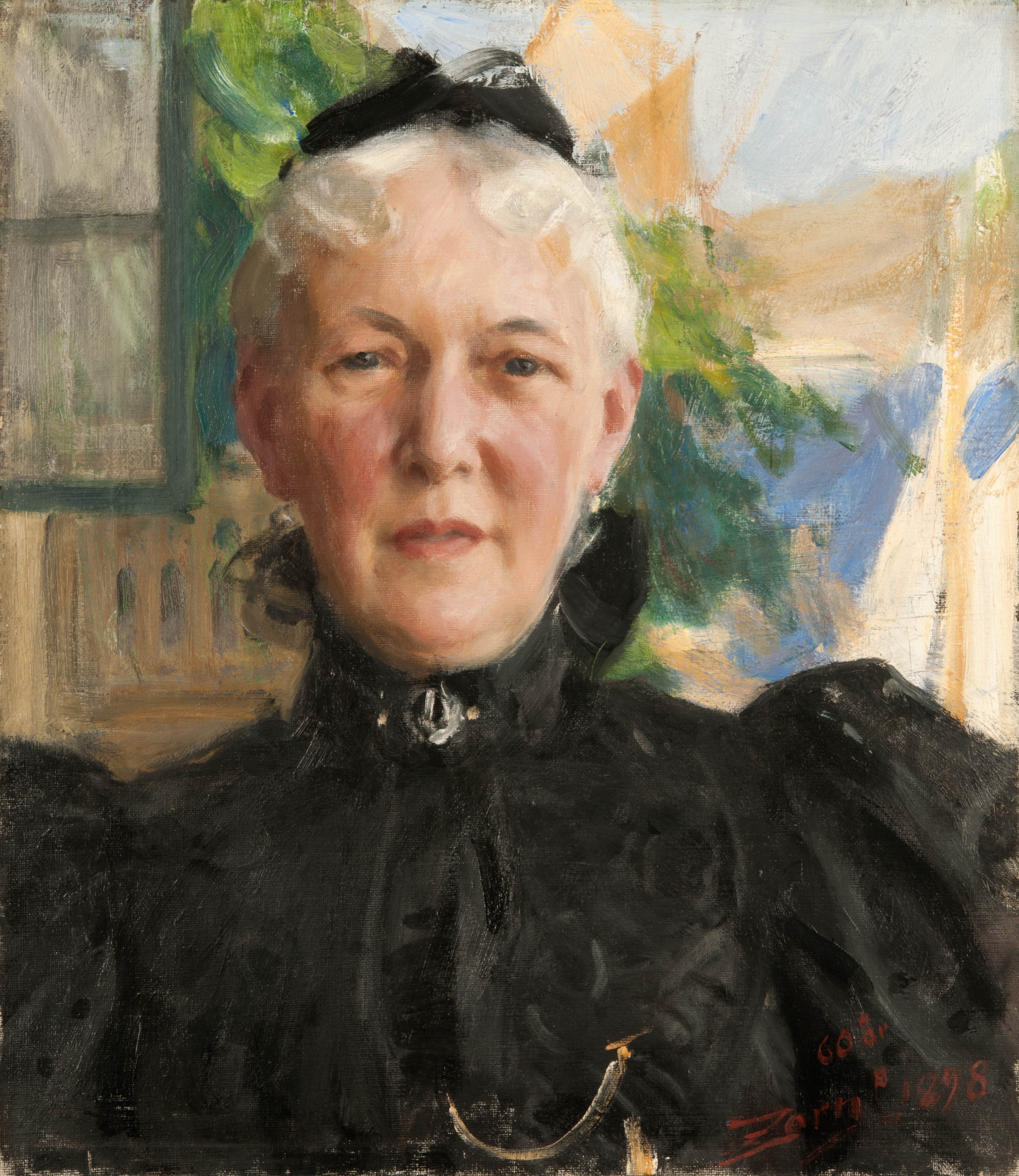 《哥蒂尔达芙丝汀宝》（gothilda furstenberg）｜安德斯·佐恩 Anders Zorn｜1898