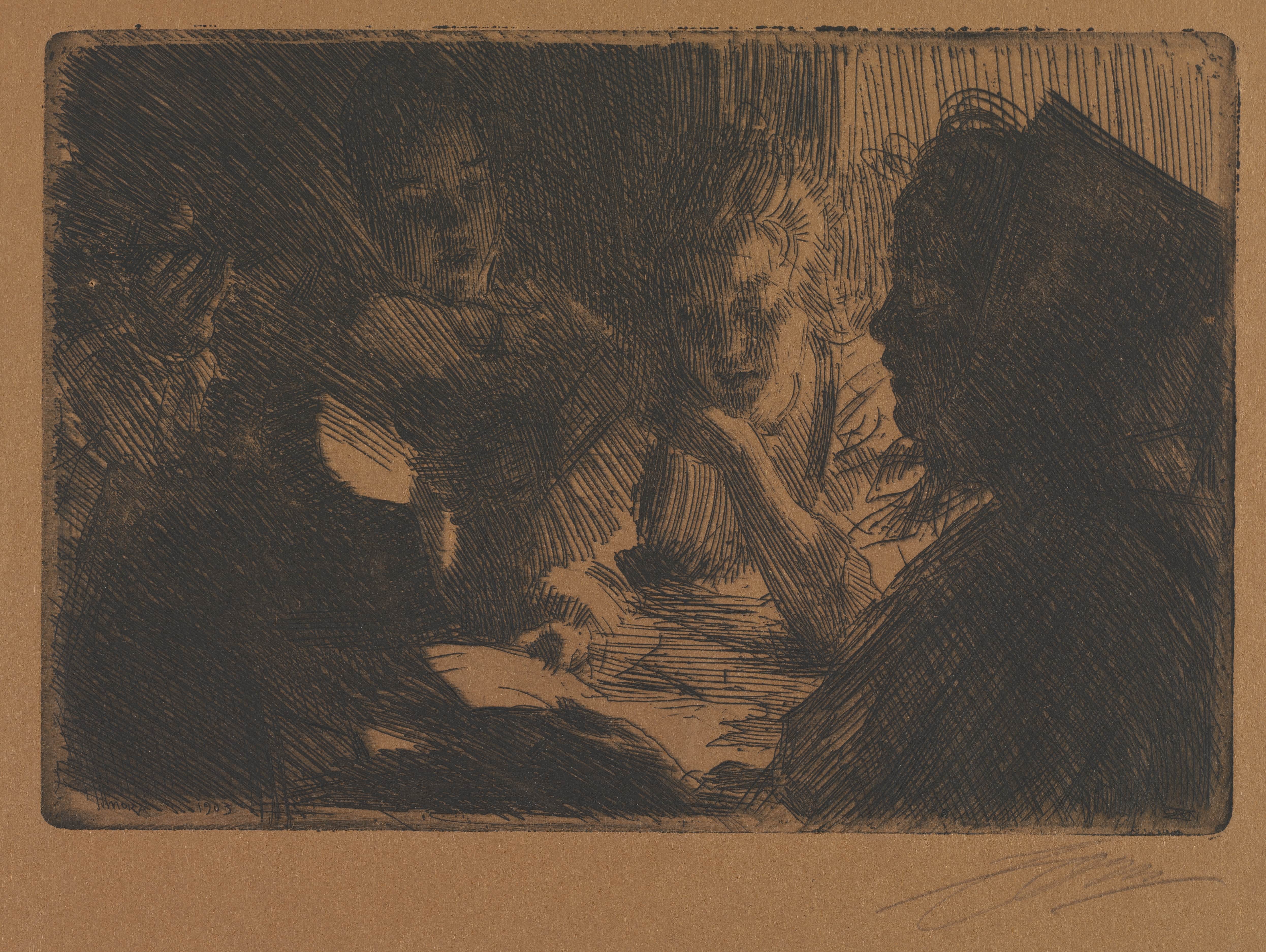《新歌谣》（the new ballad）｜安德斯·佐恩 Anders Zorn｜1903