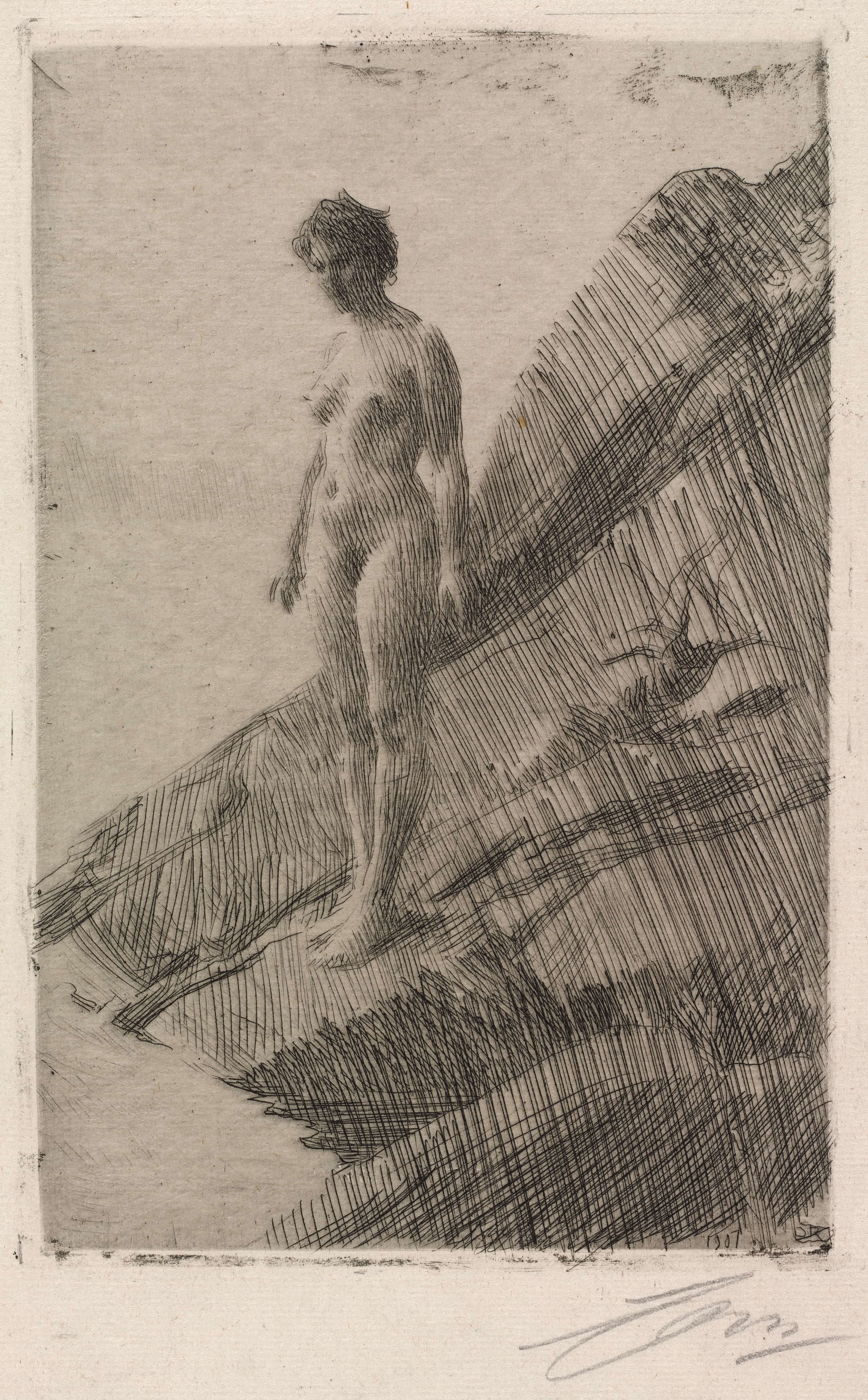 《或者》（or）｜安德斯·佐恩 Anders Zorn｜1907