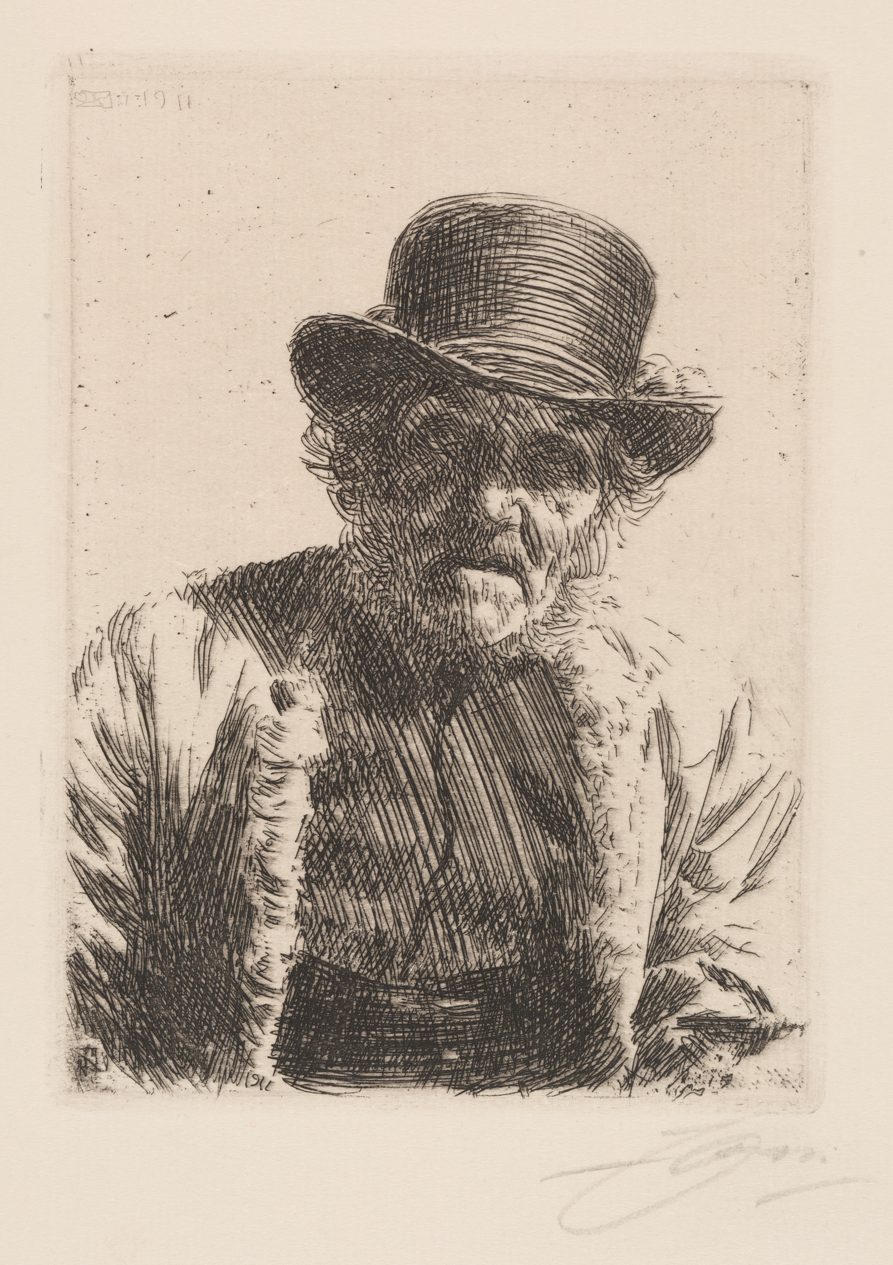 《执事》（beadle）｜安德斯·佐恩 Anders Zorn｜1911