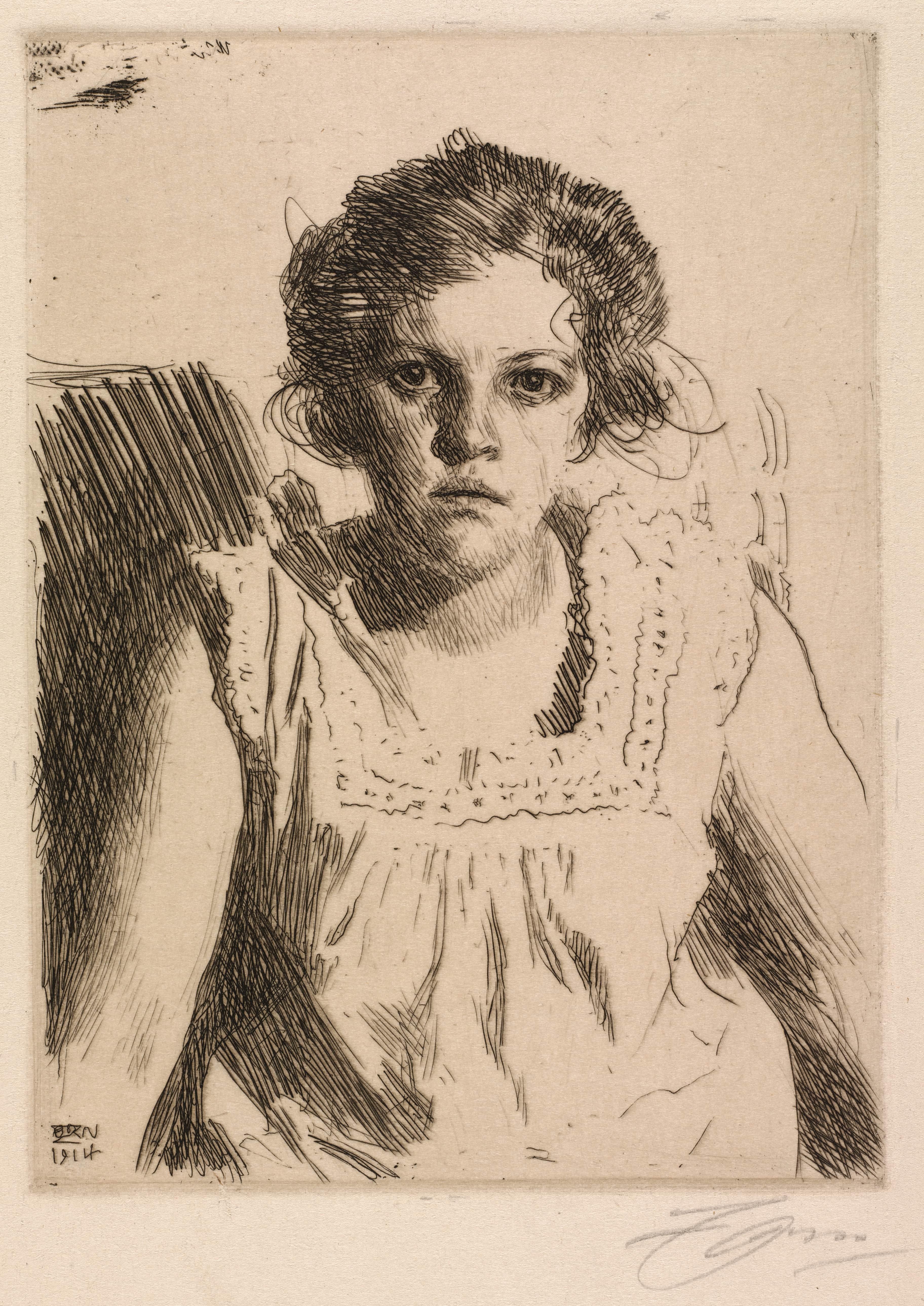 《弗里达》（frida）｜安德斯·佐恩 Anders Zorn｜1914