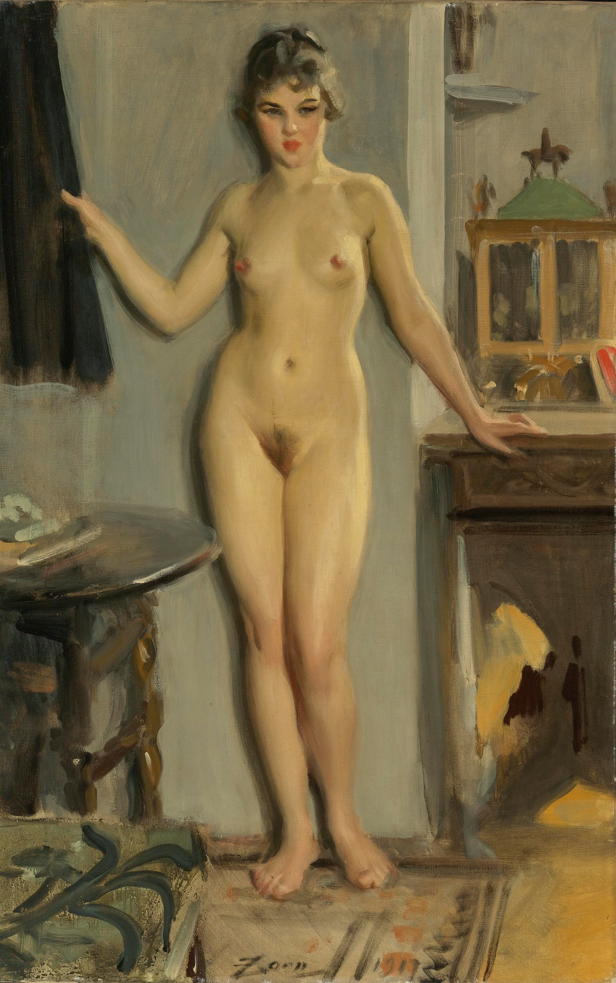 《阿尔万》（alvan）｜安德斯·佐恩 Anders Zorn｜1917