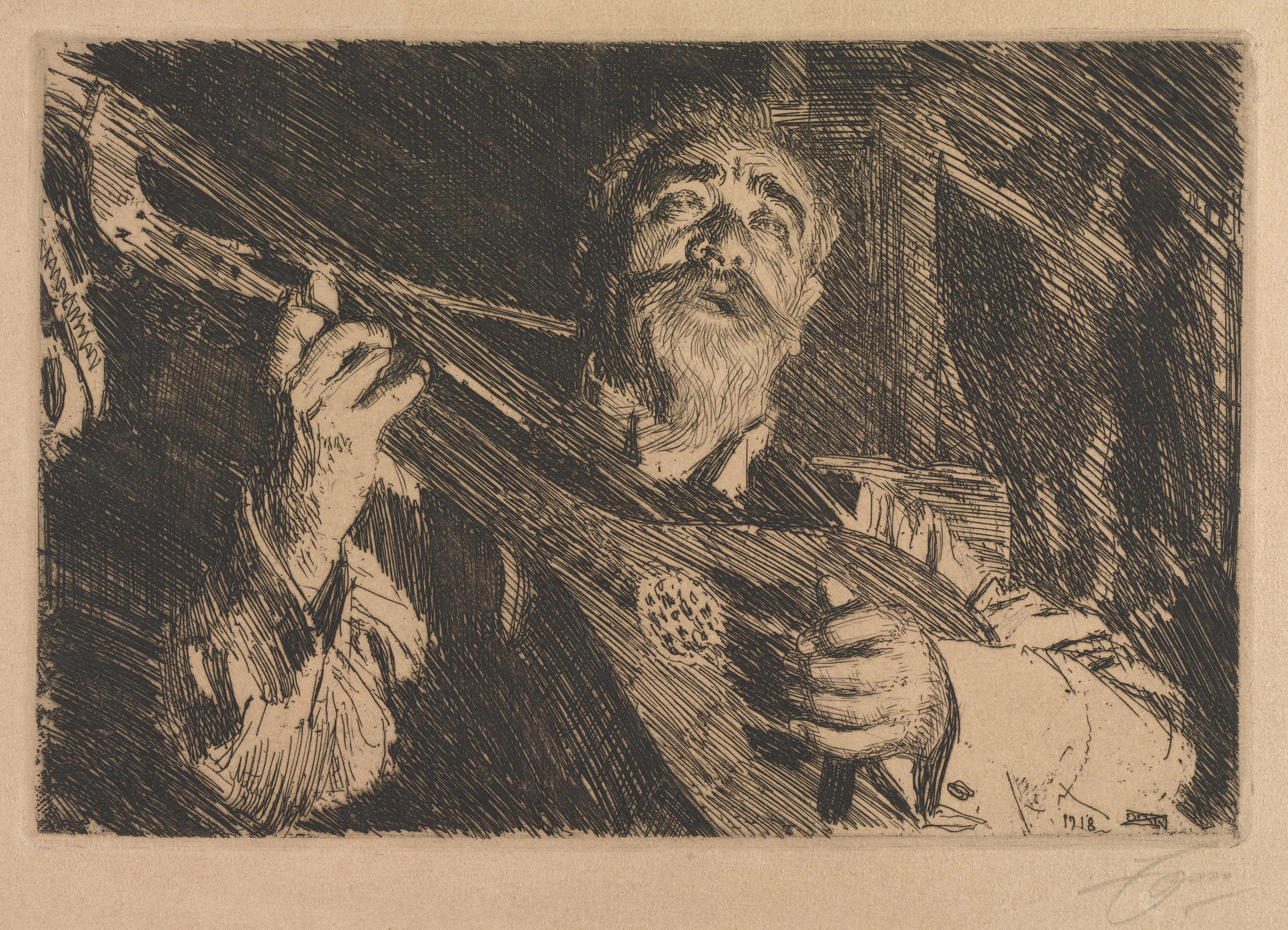 《摆动》（wiggle）｜安德斯·佐恩 Anders Zorn｜1918