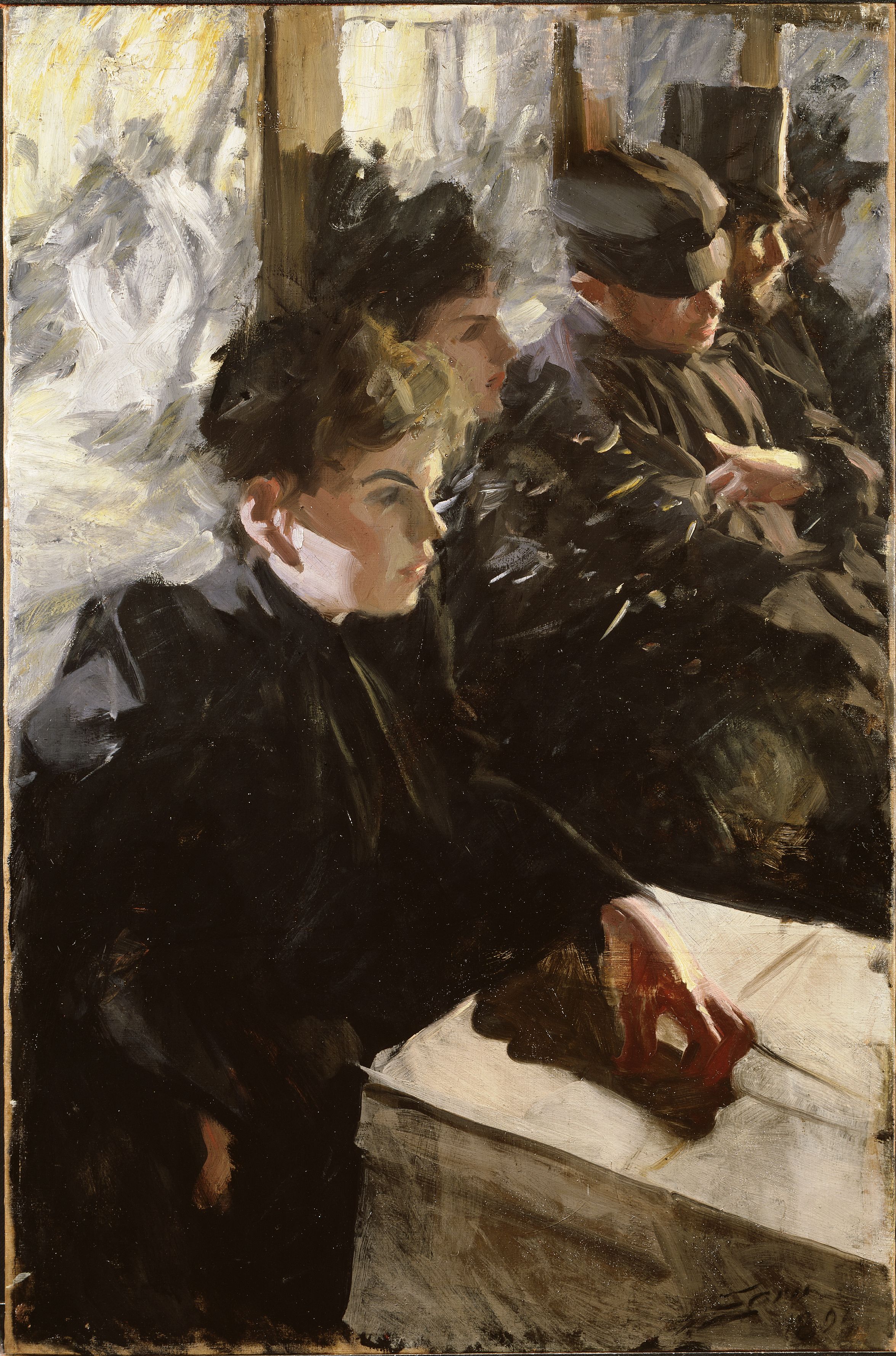 《综合巴士》（Omnibus）｜安德斯·佐恩 Anders Zorn｜不明
