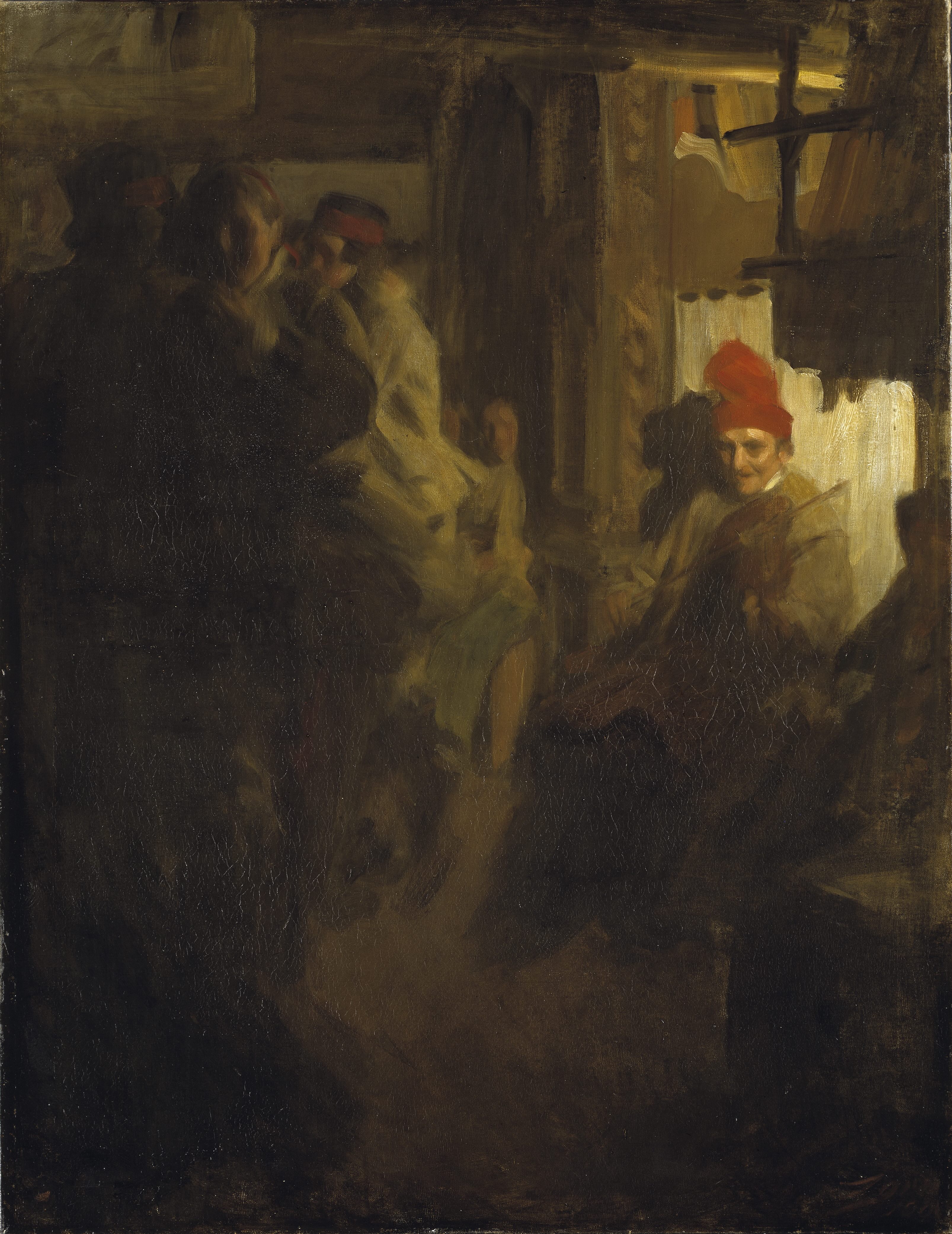 《转移到议会，Dans i Gopsmor》（Transferred to the Riksdag, Dans i Gopsmor）｜安德斯·佐恩 Anders Zorn｜不明