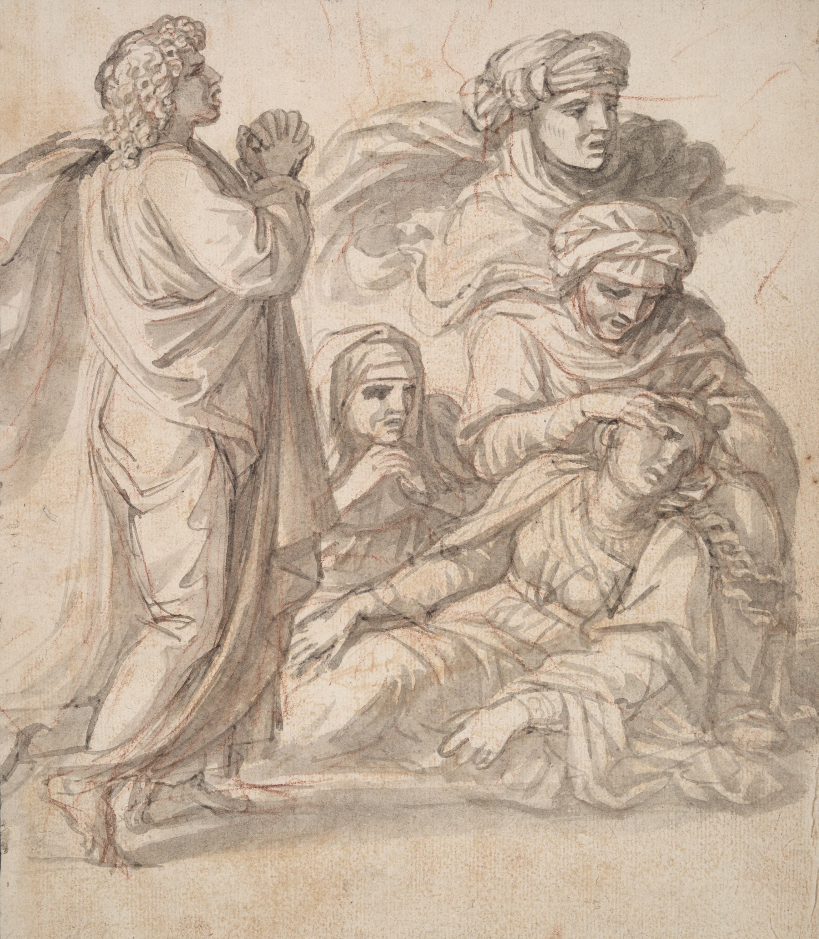《基督下葬（二）》（The Entombment of Christ）｜安德烈亚·曼特尼亚 Andrea Mantegna｜16世纪