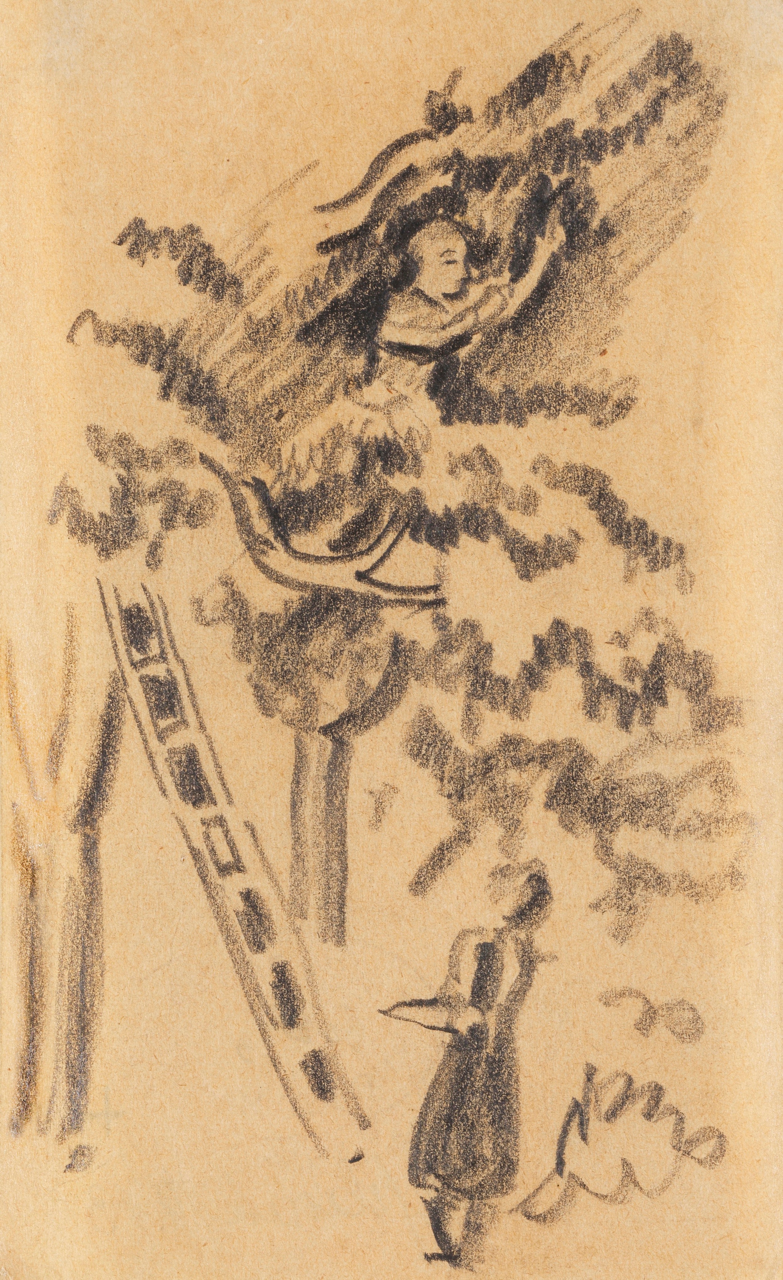 《苹果收获》（Apple harvest）｜奥古斯特·马克 August Macke｜1913
