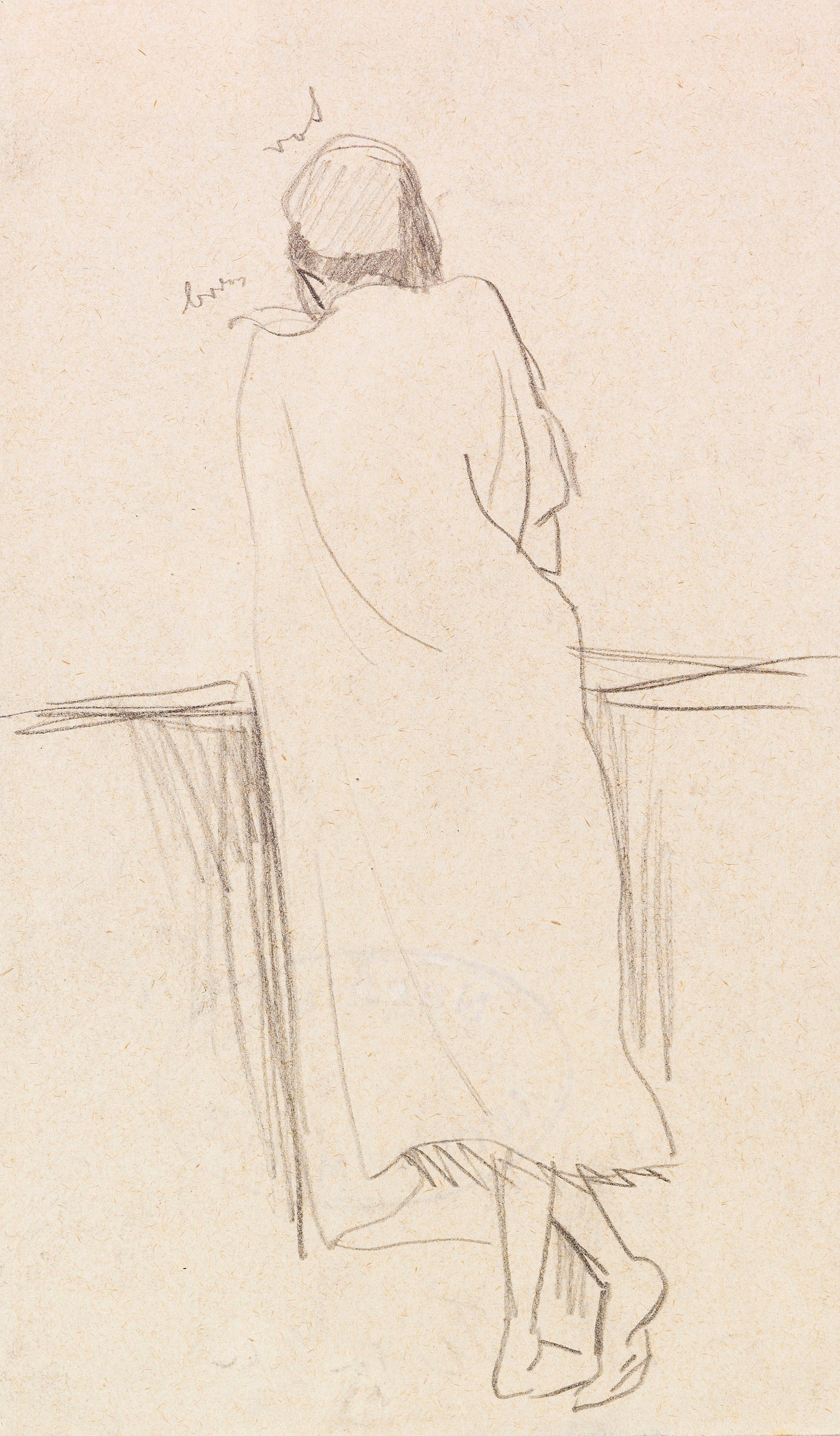 《土耳其人2》（Turk 2）｜奥古斯特·马克 August Macke｜1914