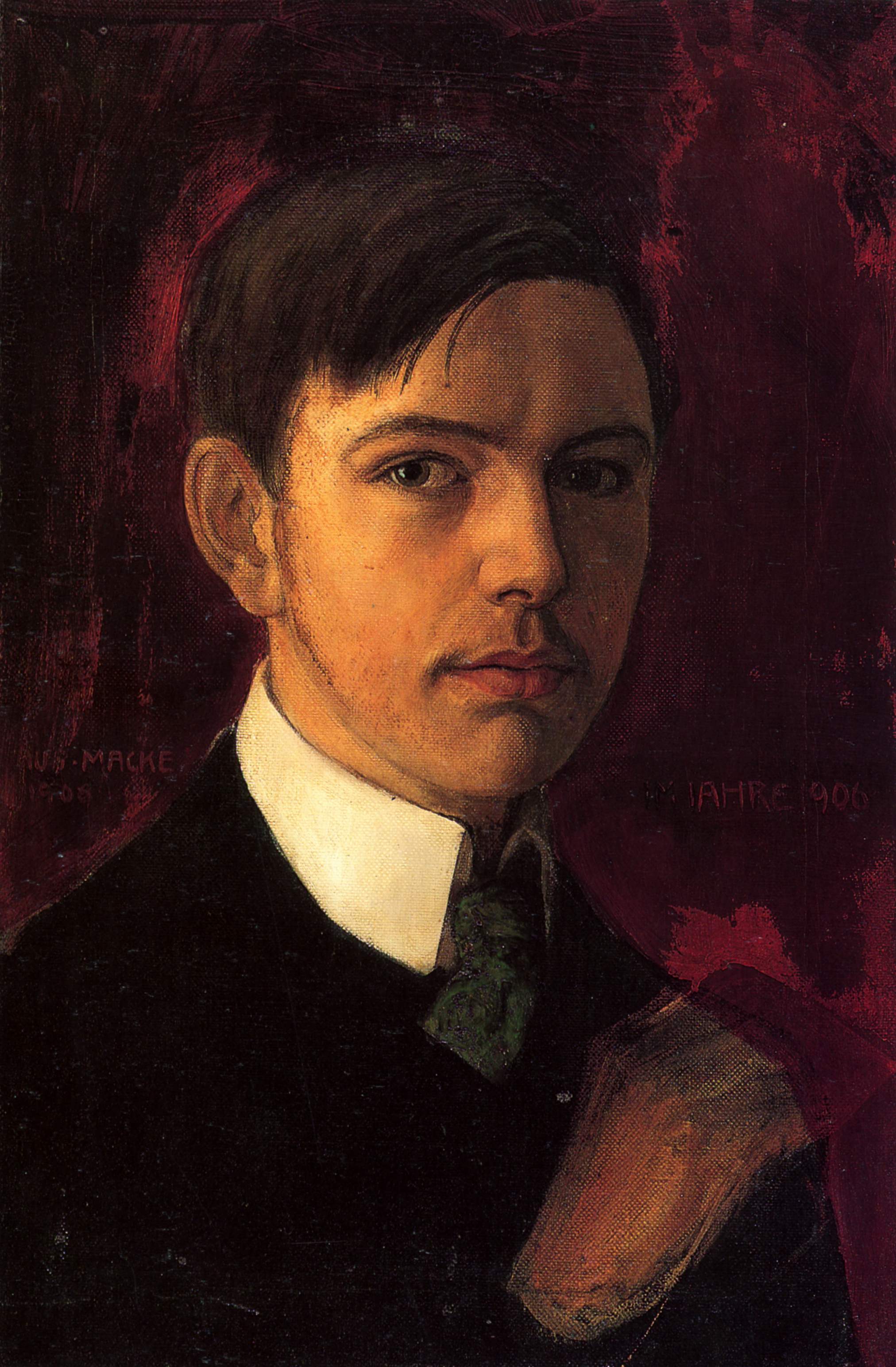 《八月_Macke_042》（August_Macke_042）｜奥古斯特·马克 August Macke｜不明