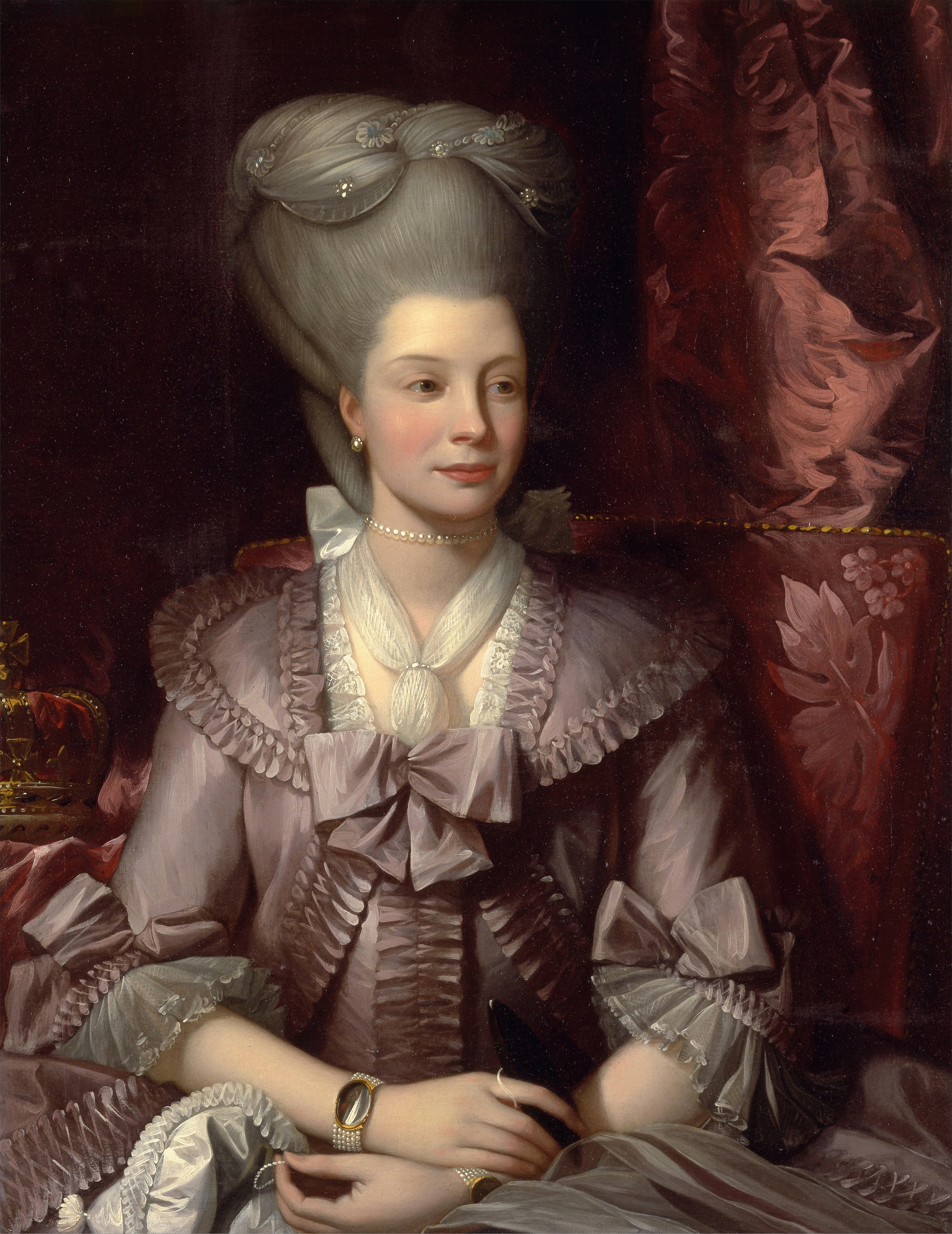 《夏洛特女王》（Queen Charlotte）｜本杰明·韦斯特 Benjamin West｜1777