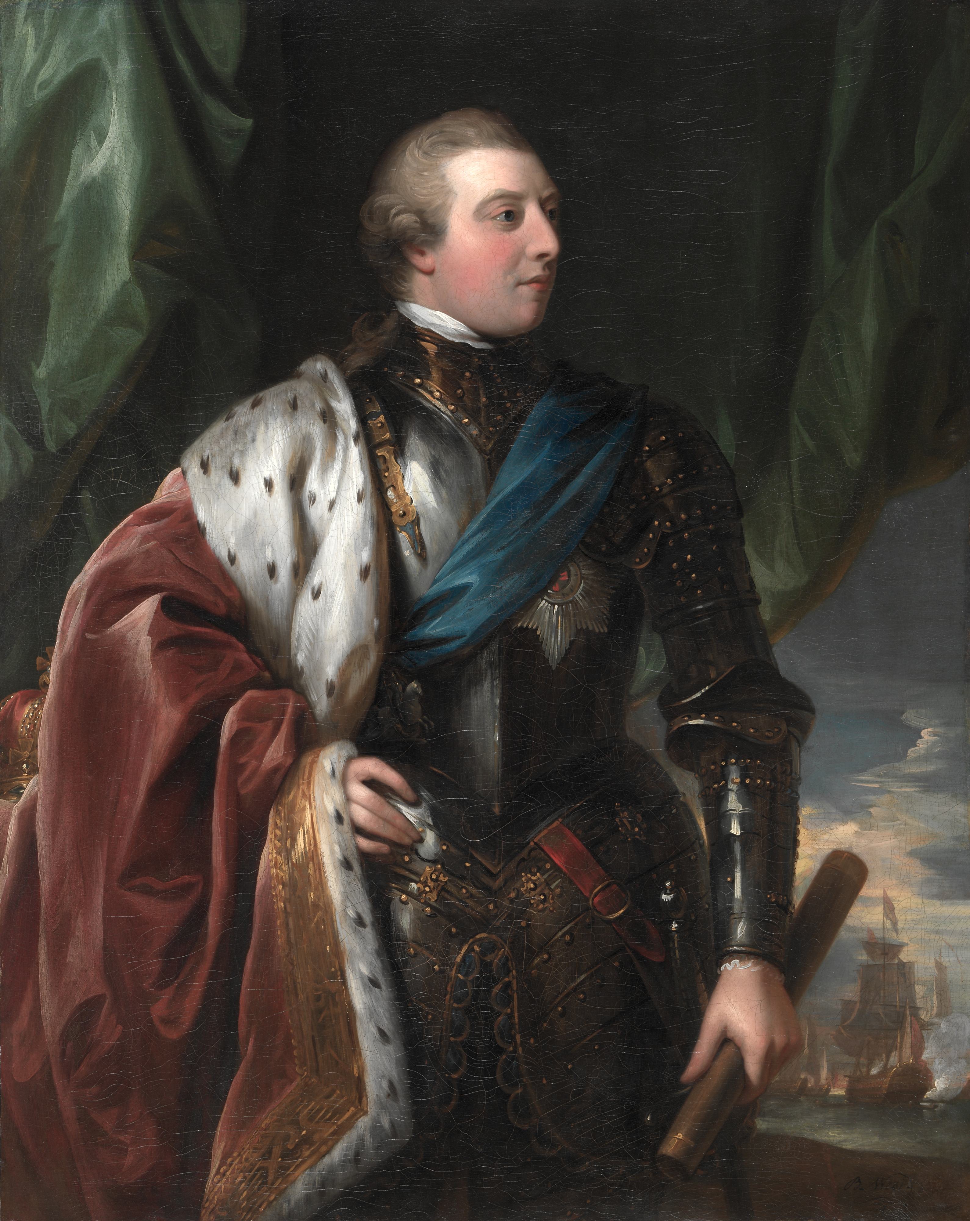 《乔治三世》（George III）｜本杰明·韦斯特 Benjamin West｜1783