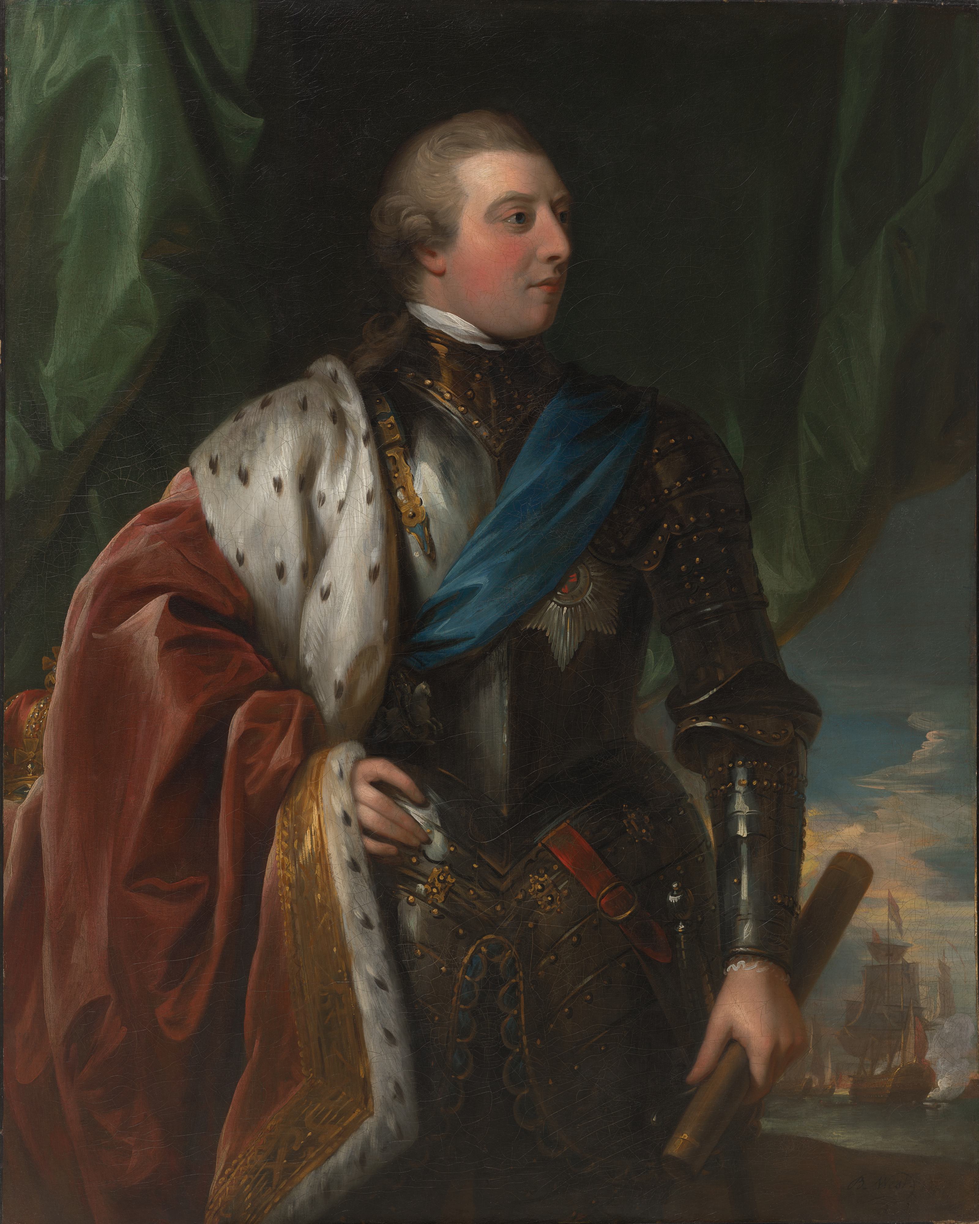 《乔治三世》（George III）｜本杰明·韦斯特 Benjamin West｜1783