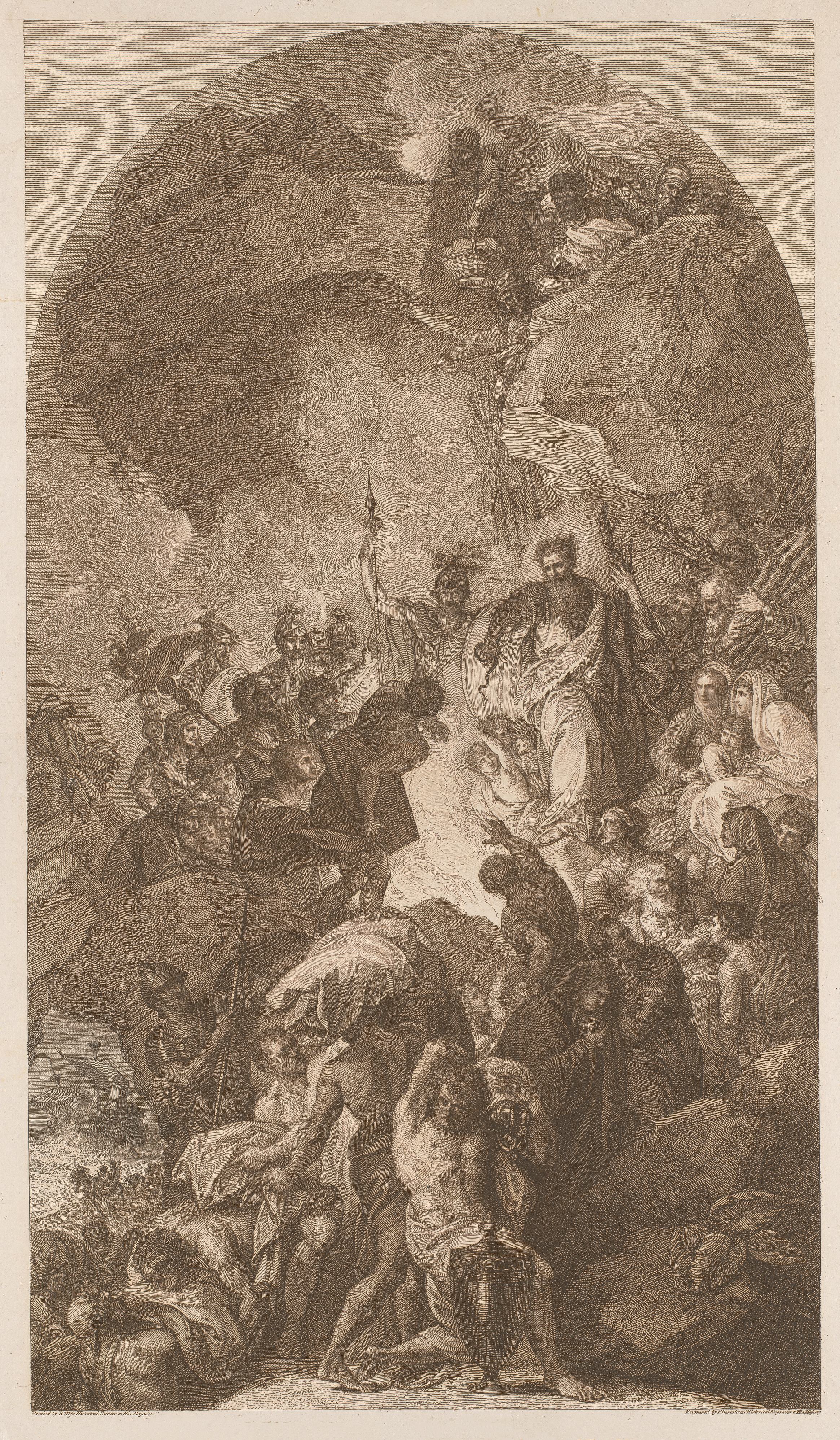 《圣保罗》（St. Paul）｜本杰明·韦斯特 Benjamin West｜1791