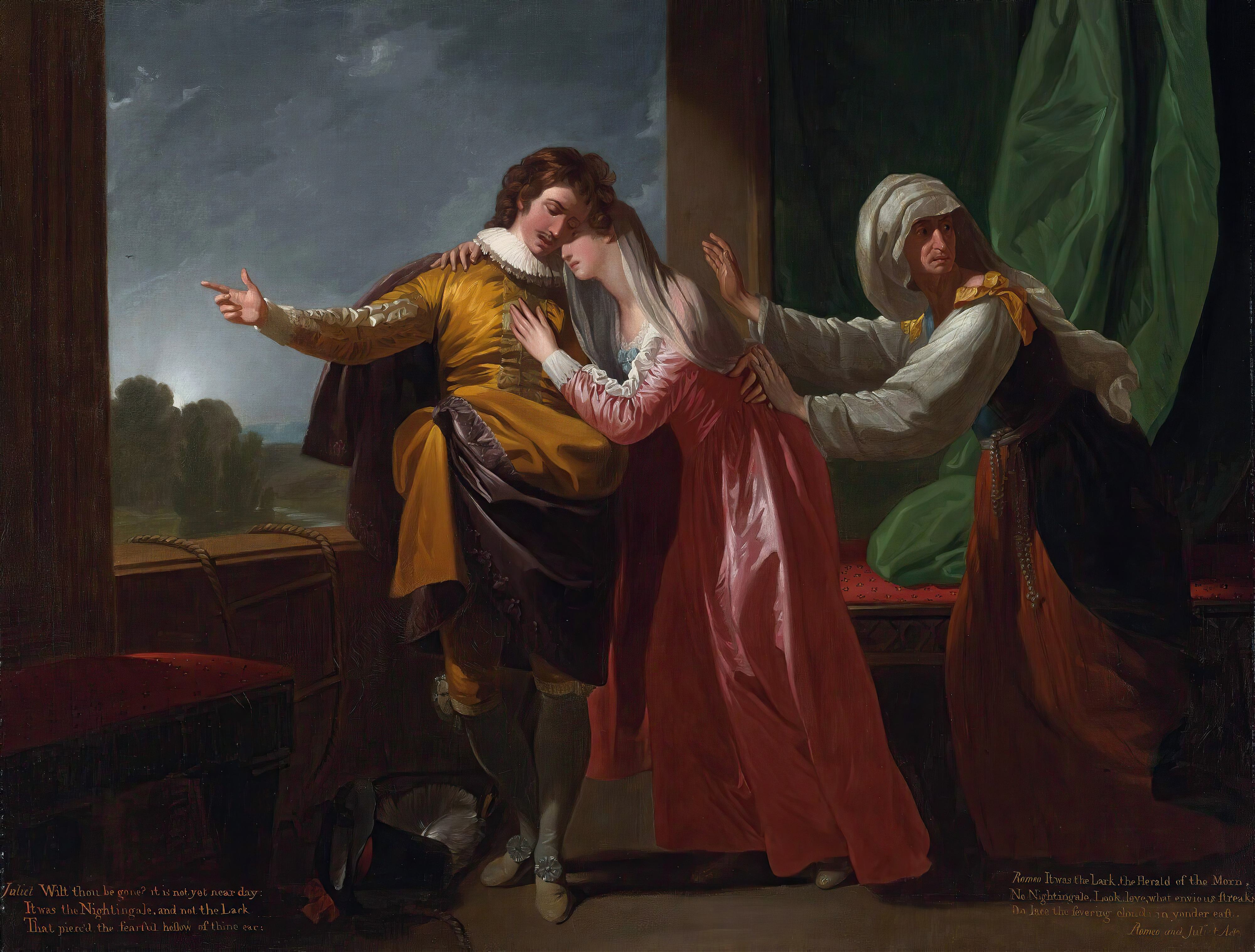 《罗密欧与朱丽叶》（Romeo and Juliet）｜本杰明·韦斯特 Benjamin West｜不明