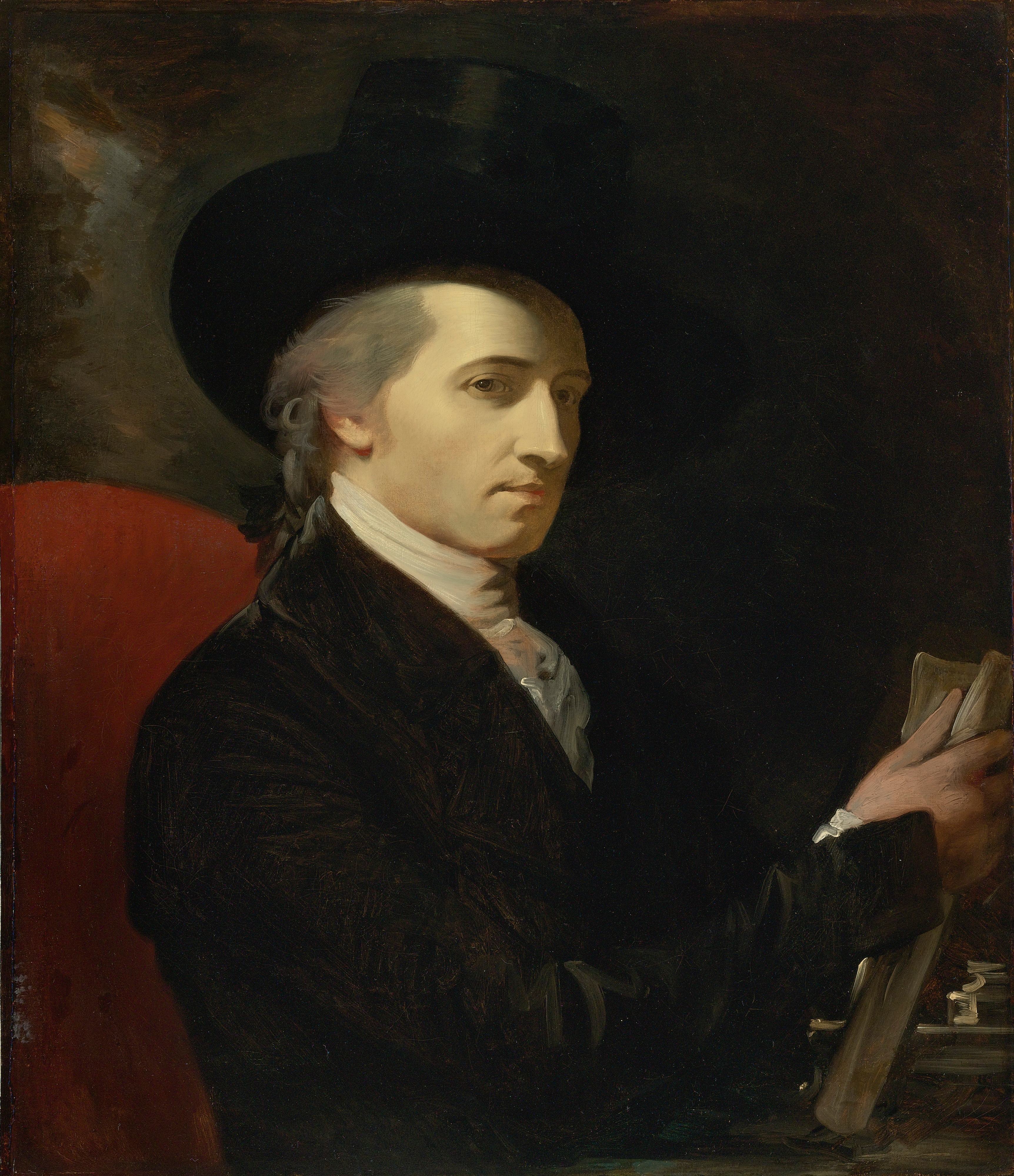 《艺术家的自画像》（Self-Portrait Of The Artist）｜本杰明·韦斯特 Benjamin West｜不明