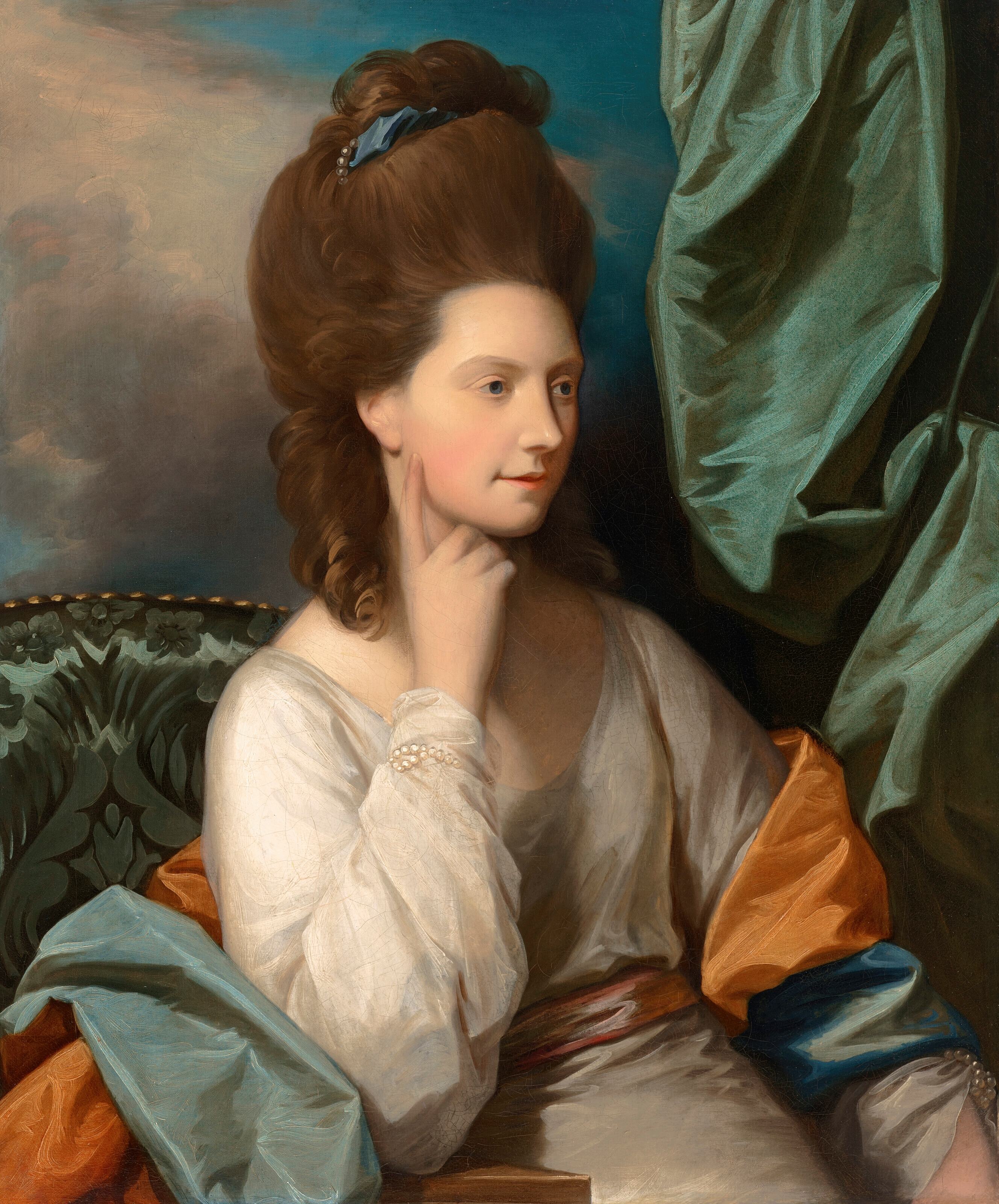 《威廉·阿伯克龙比夫人》（Mrs. William Abercromby）｜本杰明·韦斯特 Benjamin West｜不明