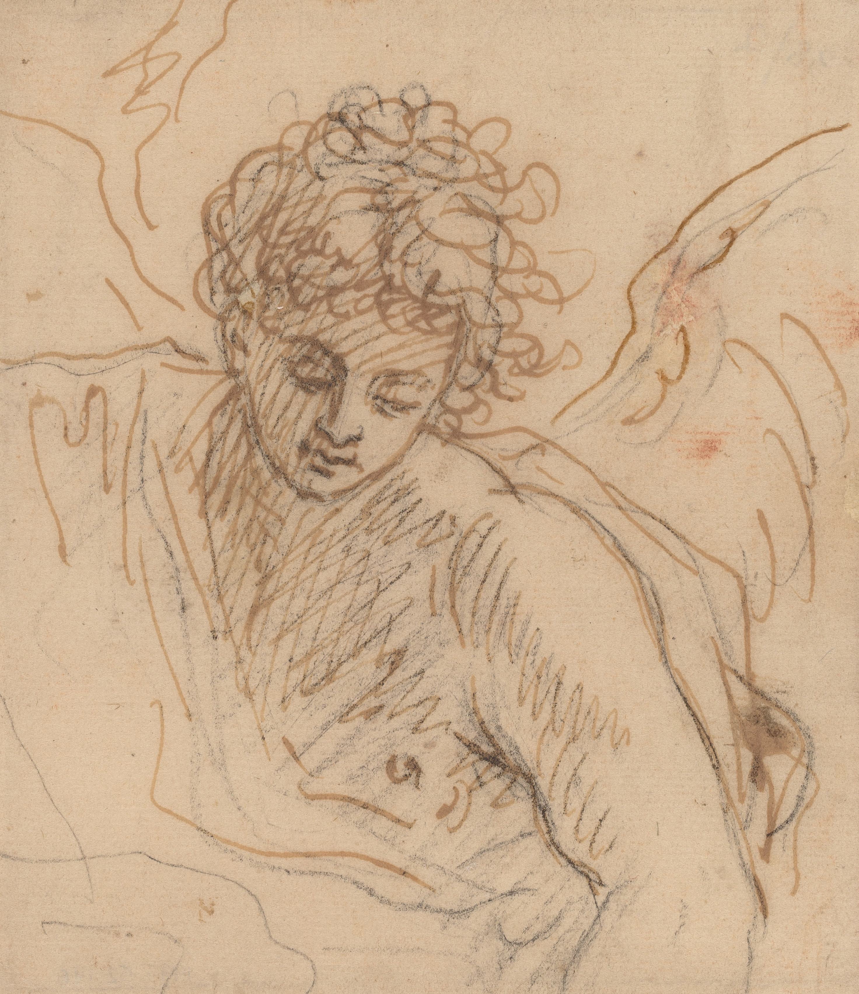 《天使》（An Angel）｜本杰明·韦斯特 Benjamin West｜不明