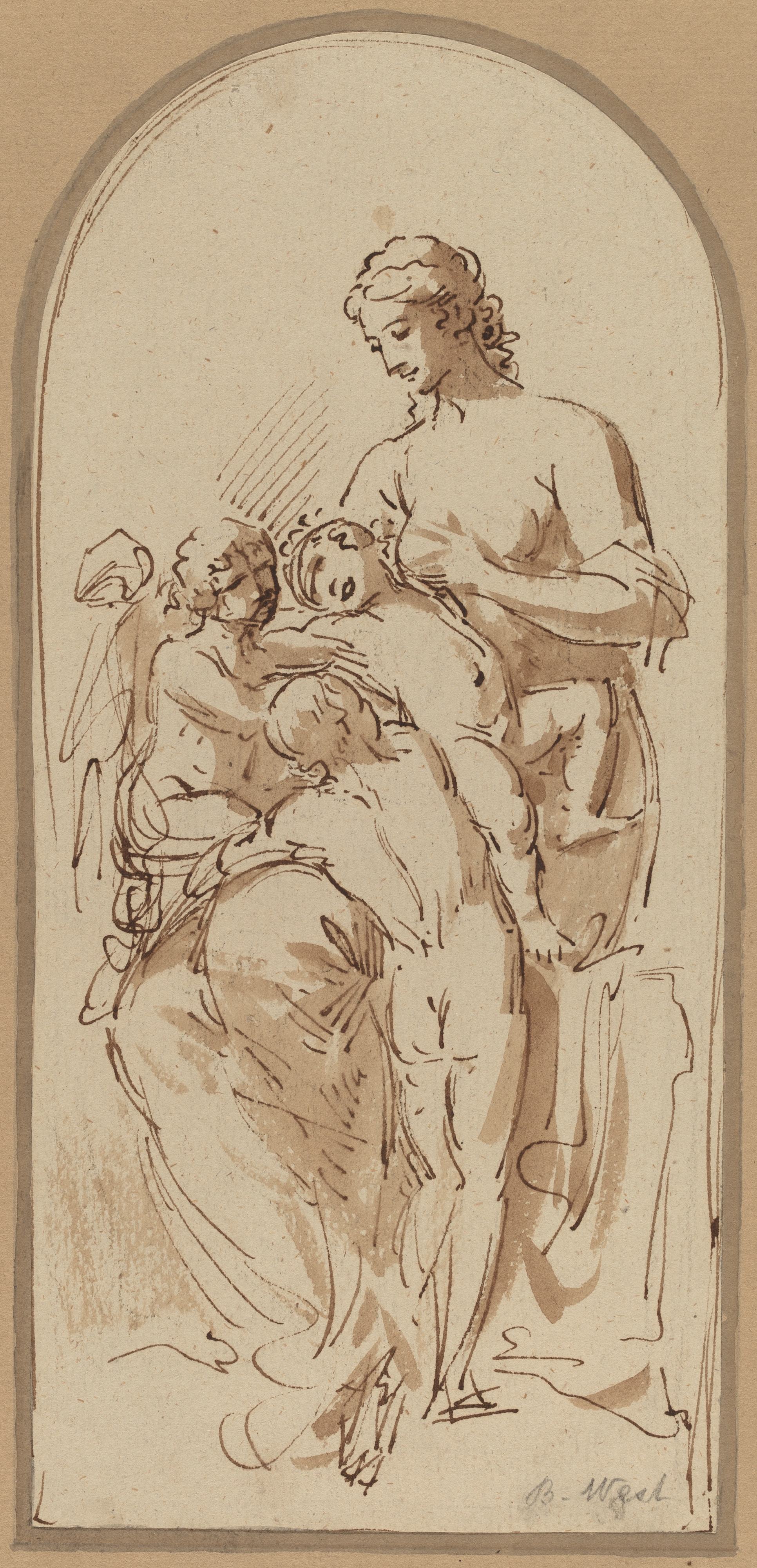 《慈善事业》（Charity）｜本杰明·韦斯特 Benjamin West｜不明