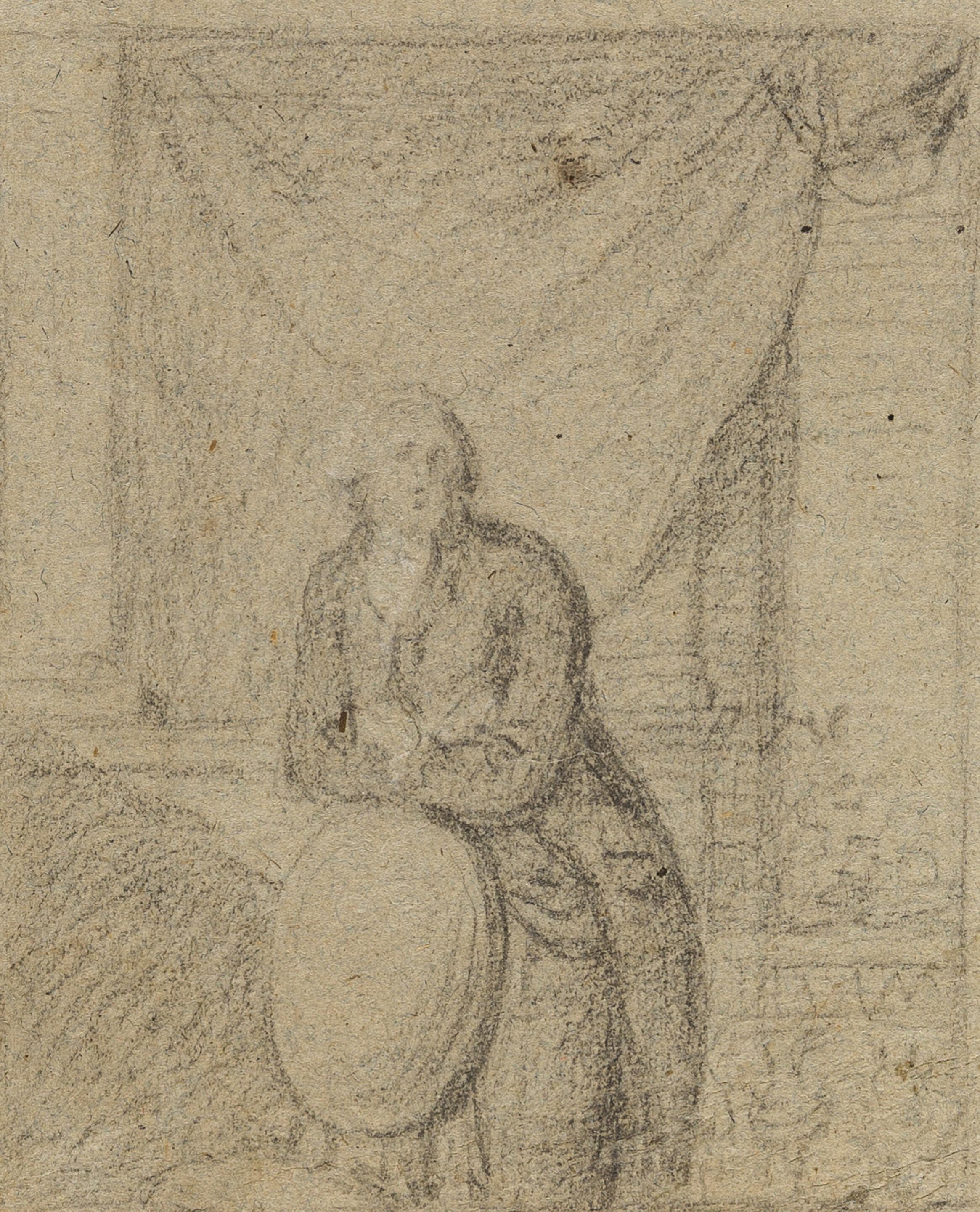 《站在窗前的男人的肖像》（Portrait of a Man Standing in Front of Window）｜本杰明·韦斯特 Benjamin West｜不明
