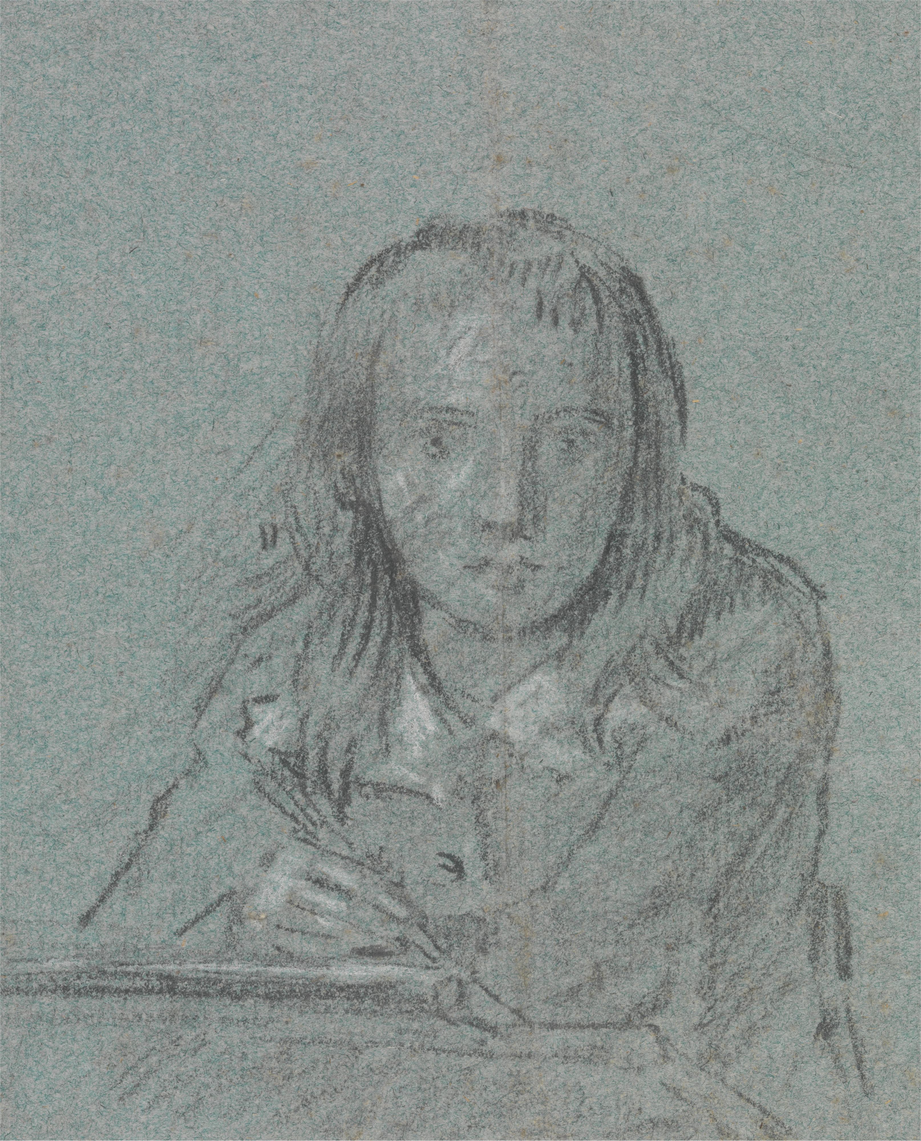 《艺术家的儿子写作》（Artist’s Son Writing）｜本杰明·韦斯特 Benjamin West｜不明
