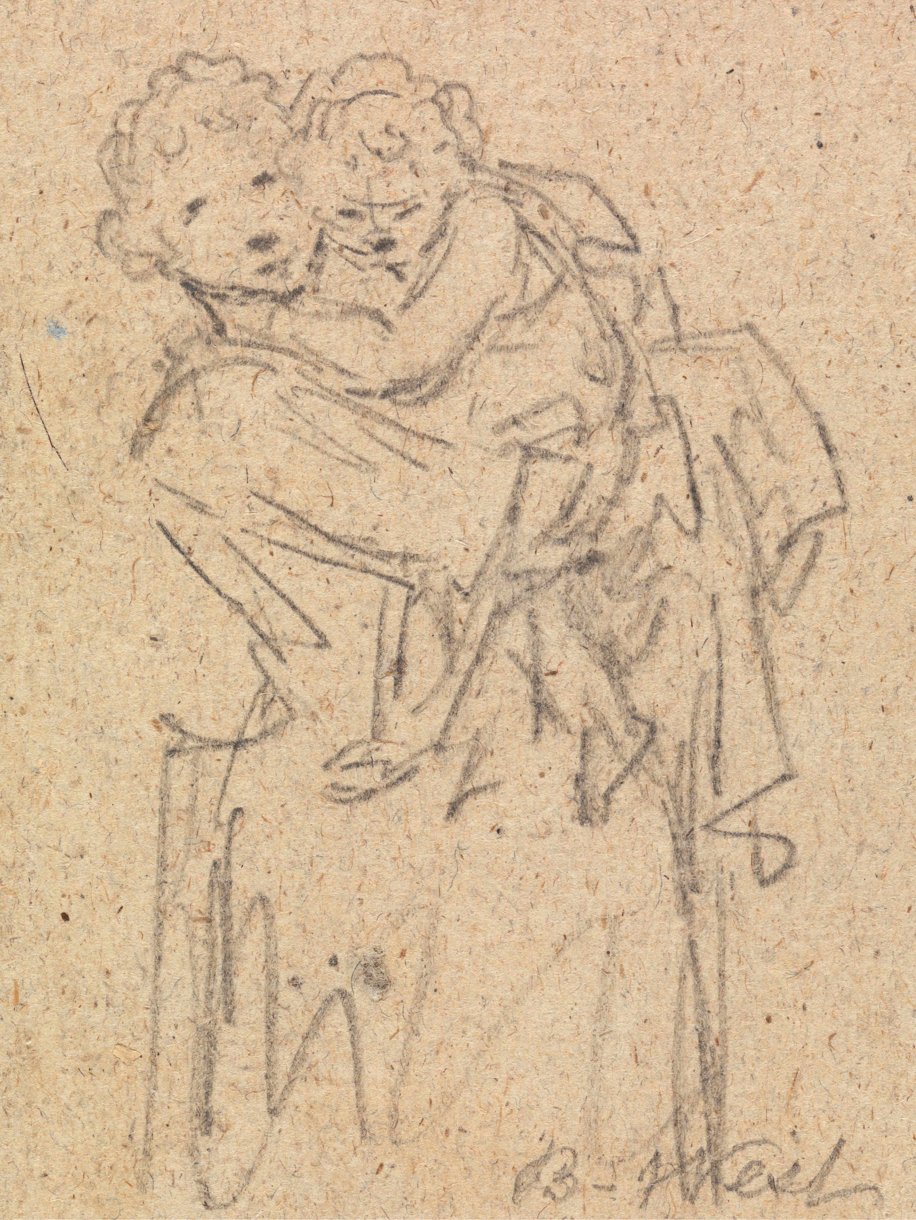 《女人和孩子》（Woman and Child）｜本杰明·韦斯特 Benjamin West｜不明