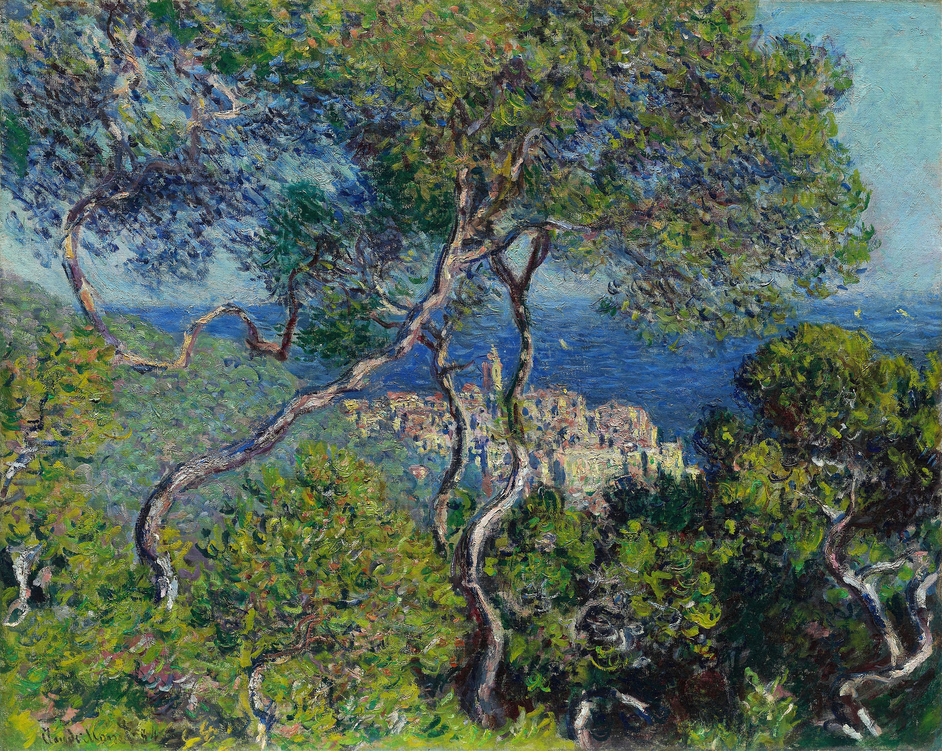 《博尔迪盖拉》（Bordighera）｜克劳德·莫奈 Claude Monet｜1884