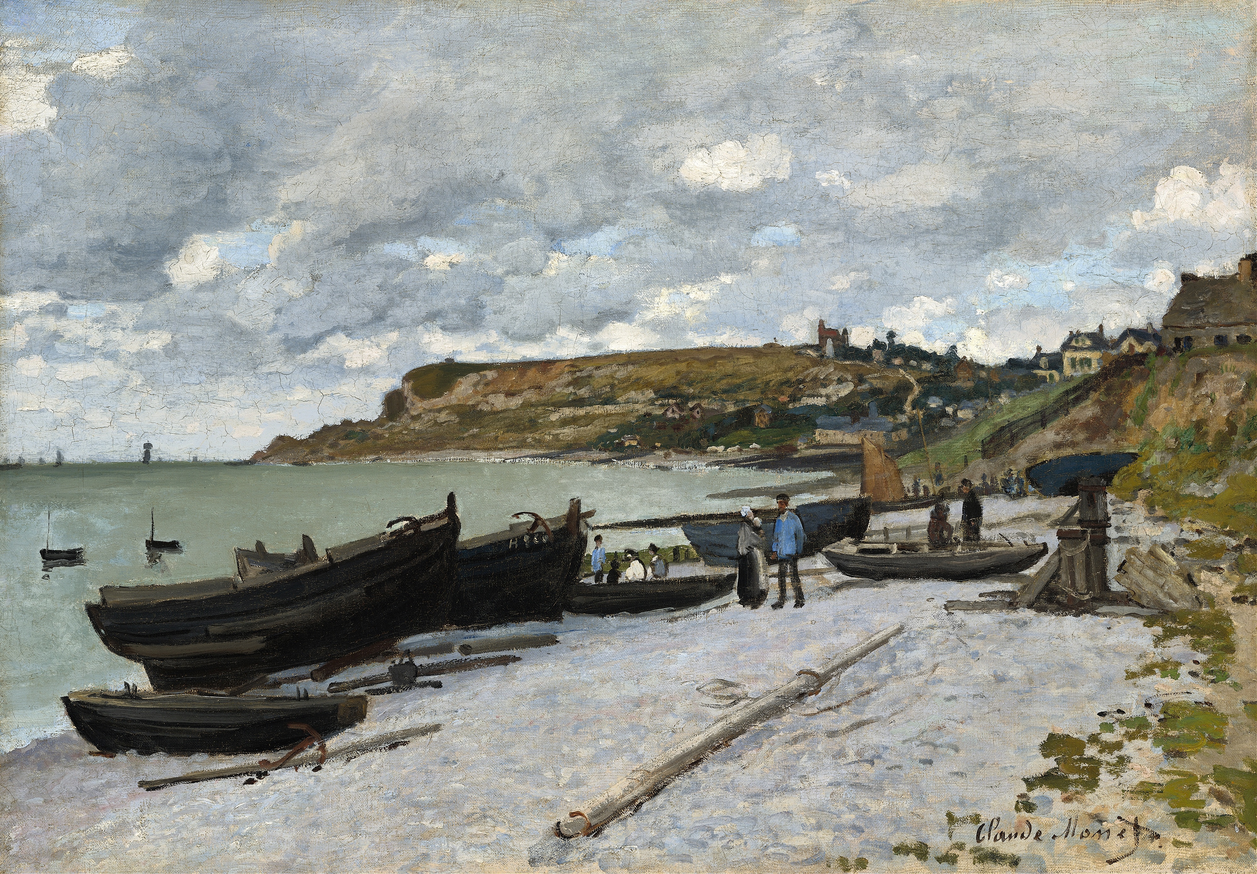 《圣地址》（Sainte-Adresse）｜克劳德·莫奈 Claude Monet｜1867