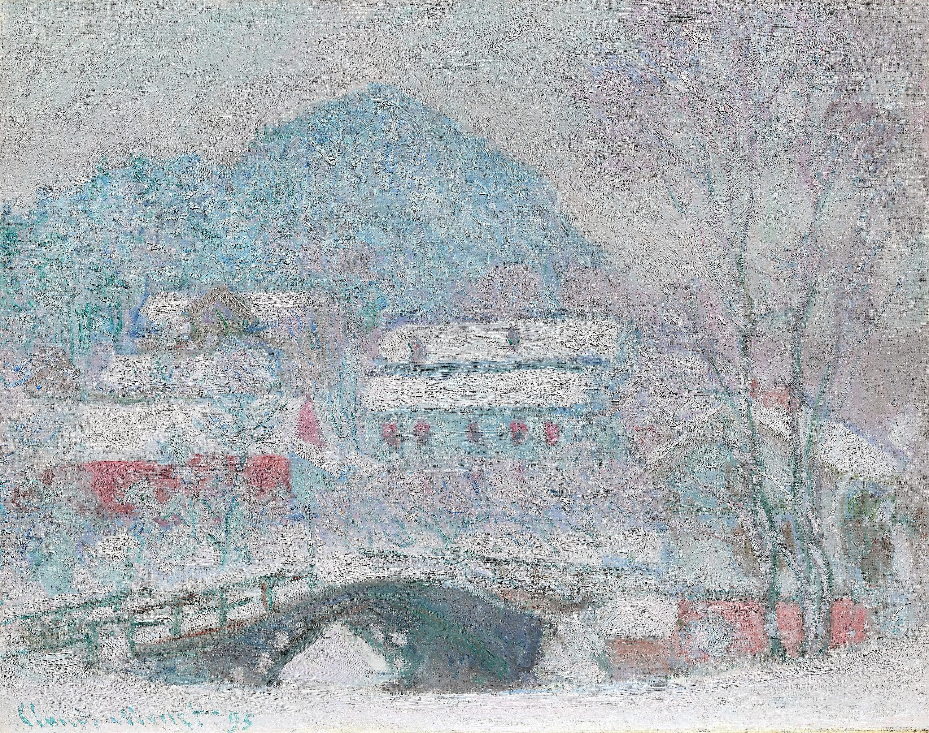 《挪威桑维卡》（Sandvika, Norway）｜克劳德·莫奈 Claude Monet｜1895