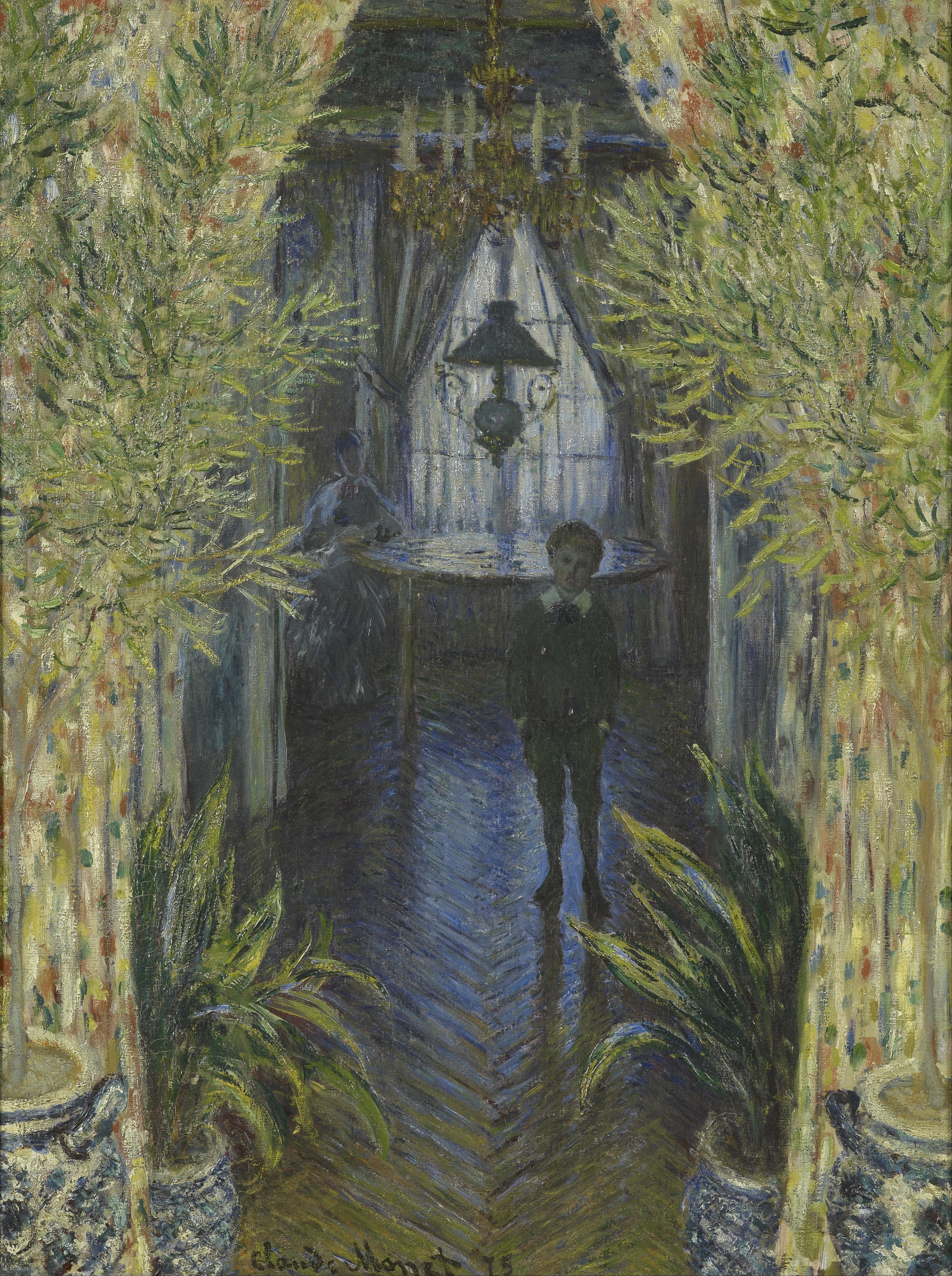 《公寓一角》（A Corner of the Apartment）｜克劳德·莫奈 Claude Monet｜不明