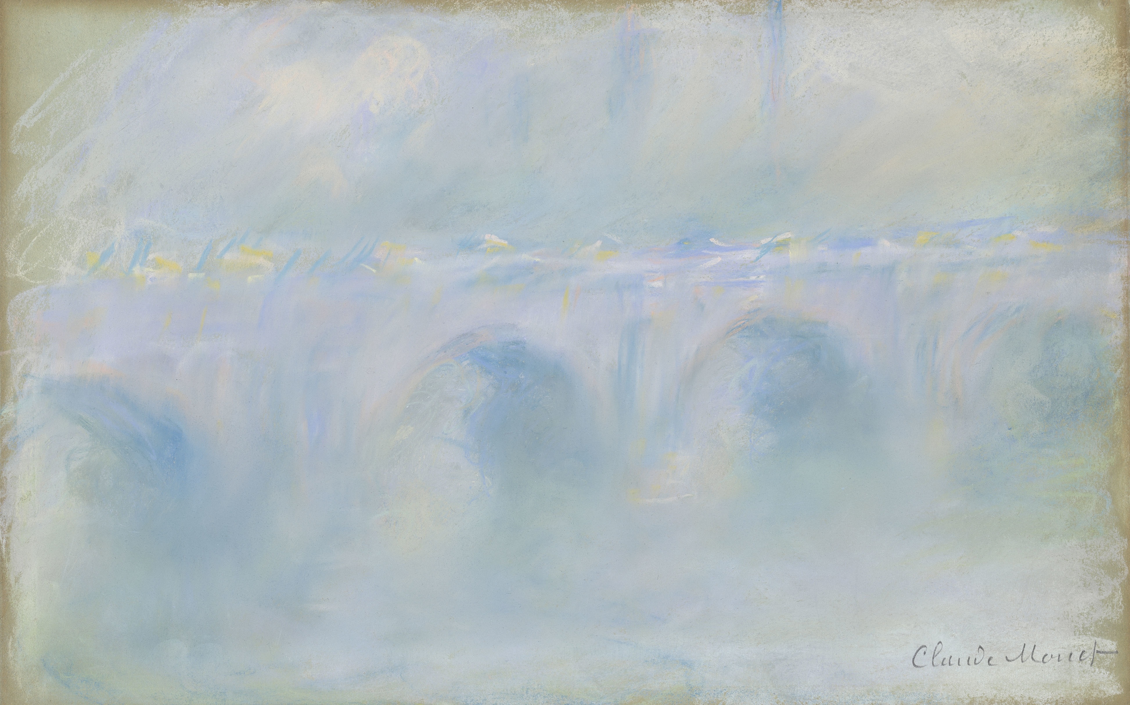 《滑铁卢桥》（Waterloo Bridge）｜克劳德·莫奈 Claude Monet｜1901